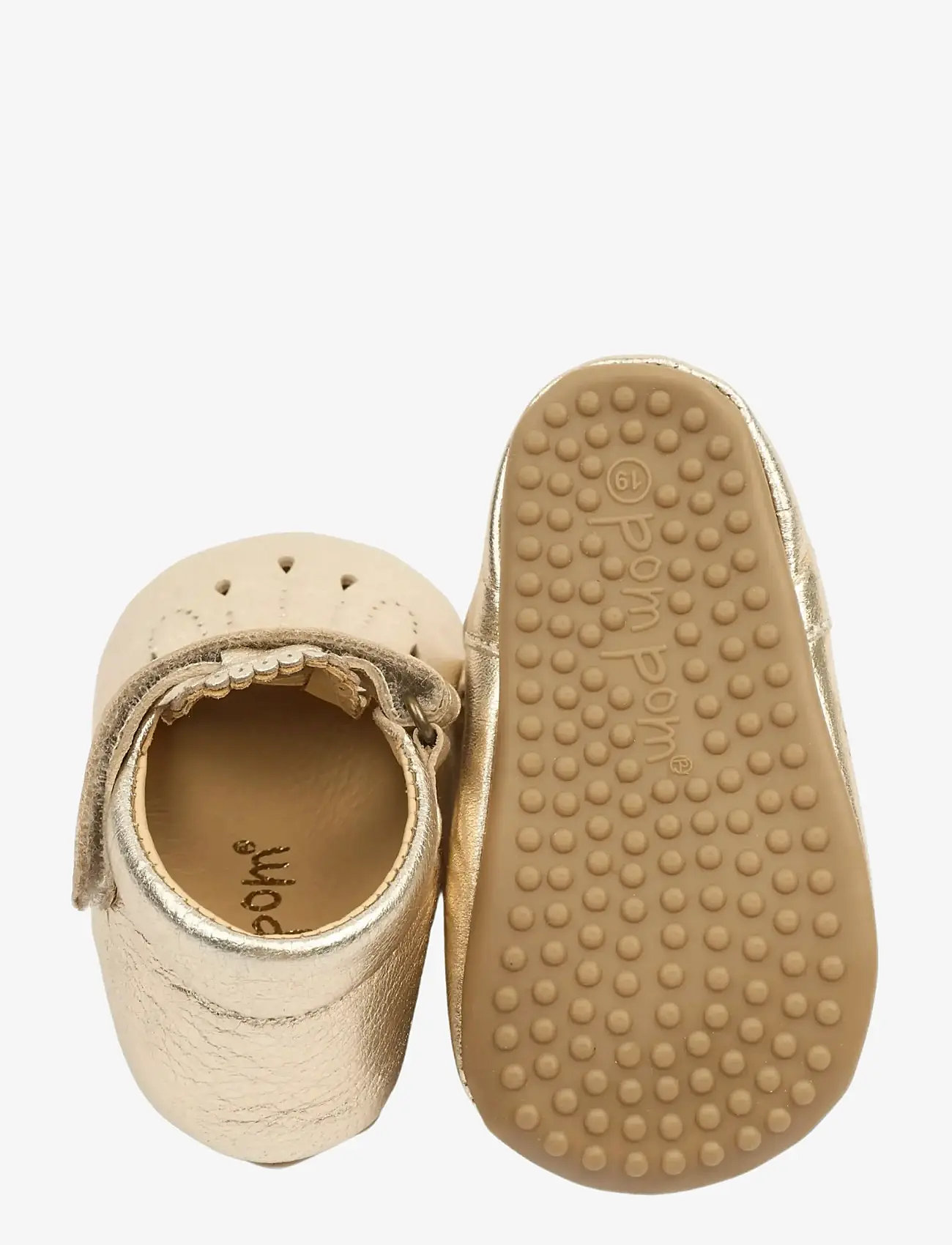 Pom Pom - Beginners™ Ballerina T-bar - begyndersko - dusty gold - 2