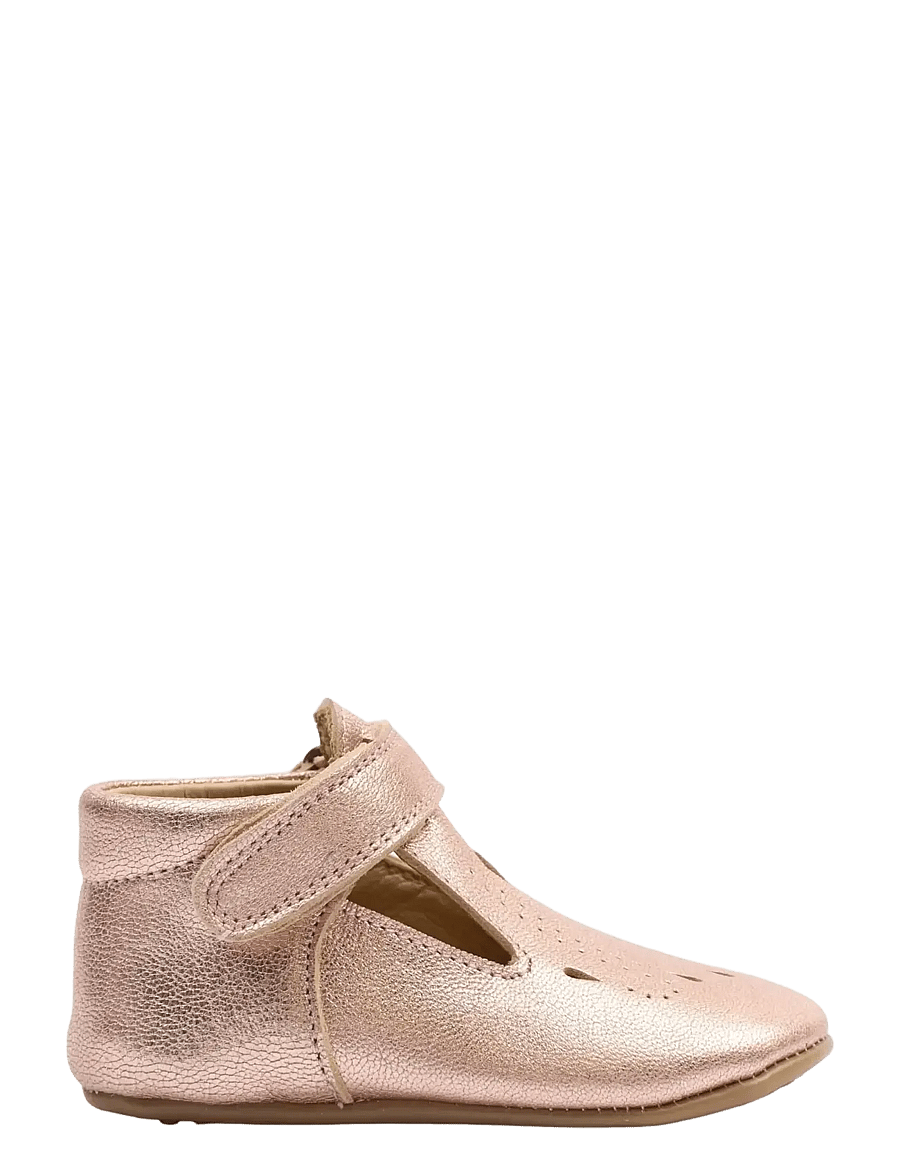 Pom Pom - Beginners™ Ballerina T-bar - lauflernschuhe - metallic rose - 1