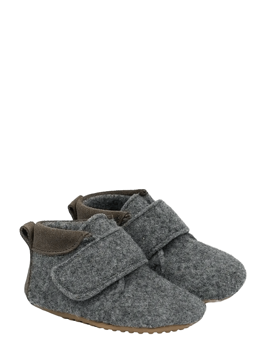 Pom Pom - Beginners Wool - pre-walkers - dark grey melange - 0