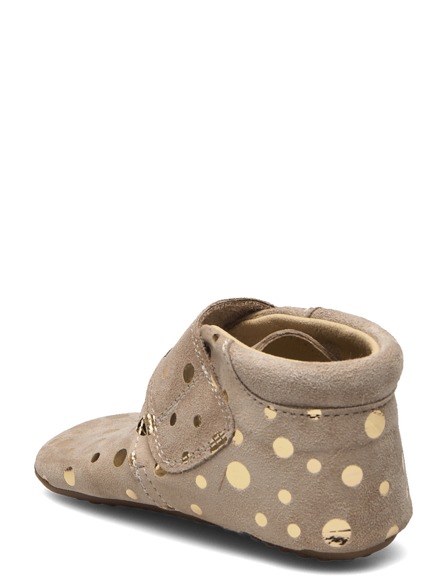 Pom Pom - Beginners™ Velcro - lauflernschuhe - beige gold - 2