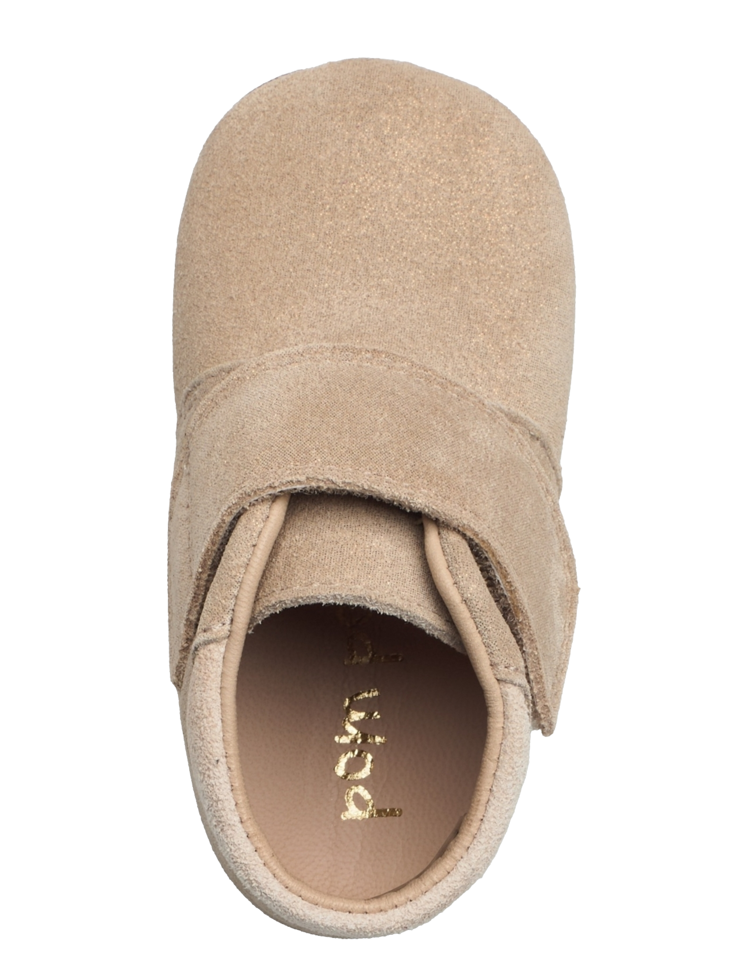 Pom Pom - Beginners™ Velcro - pre-walkers - gold glitter - 3