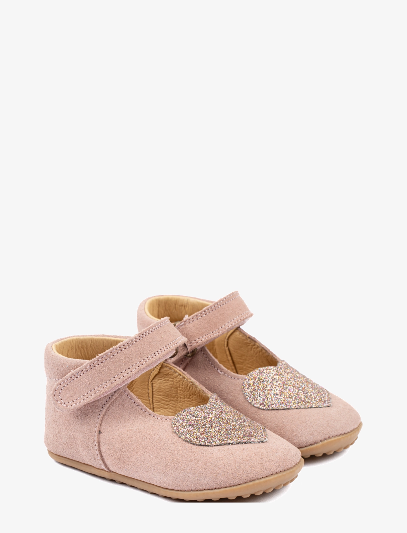 Pom Beginners Ballerina Heart, 24, Schuhe, Rosa - Pre-walkers Beginner Schuhe (size 18-19-20-25-26), Kinder