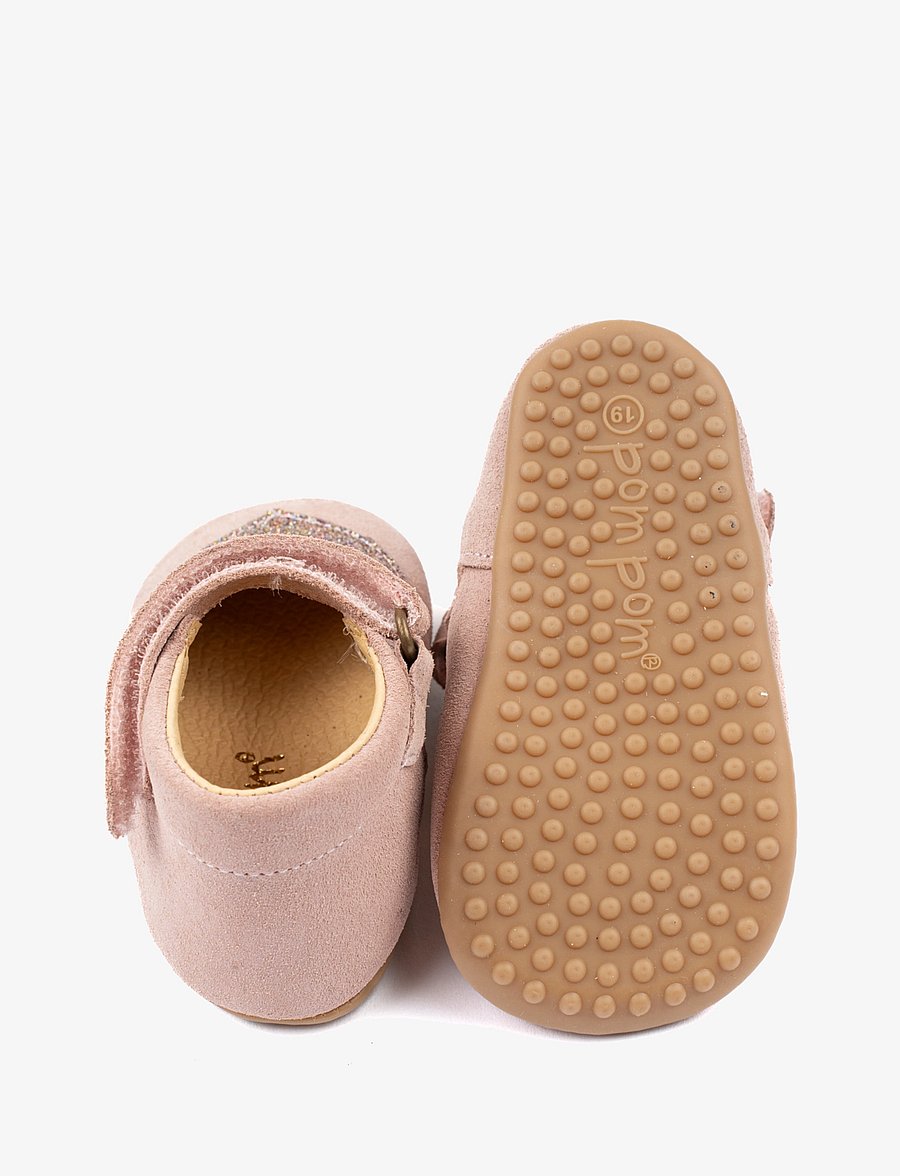 Pom Pom - Beginners Ballerina Heart - lastele, kes veel ei käi - dusty rose - 3