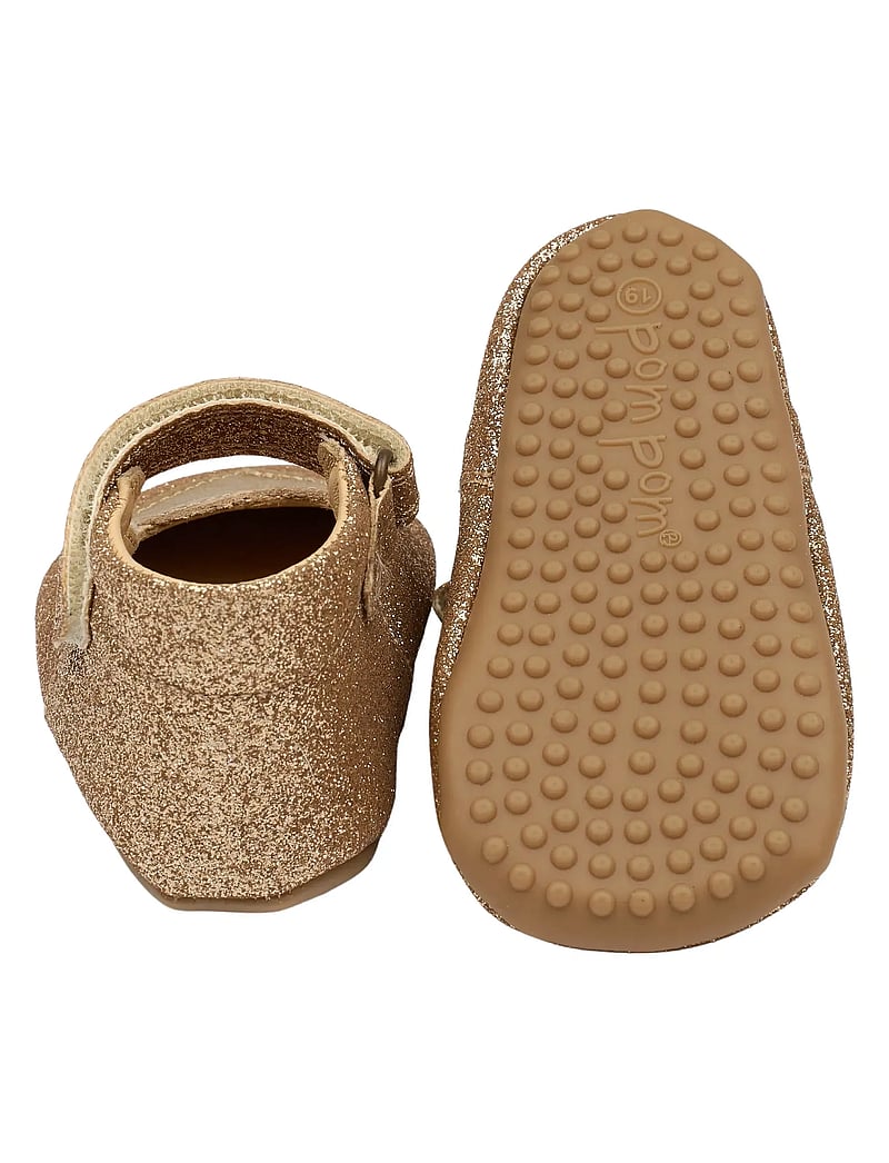 Pom Pom - Beginners Ballerina Heart - lastele, kes veel ei käi - gold glitter - 2