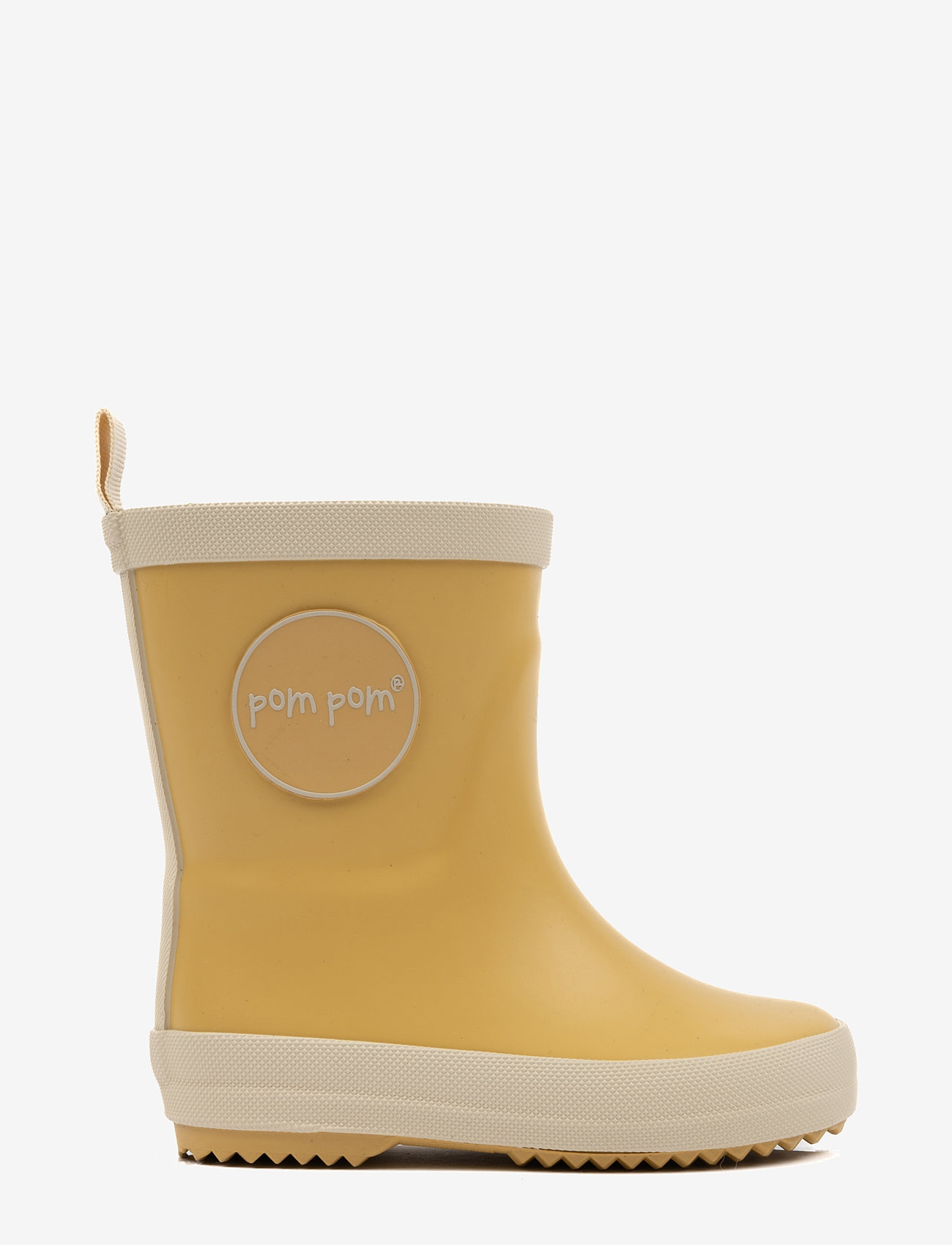 Pom Pom - GumBoots Solid - rubberboots - dusty yellow - 1