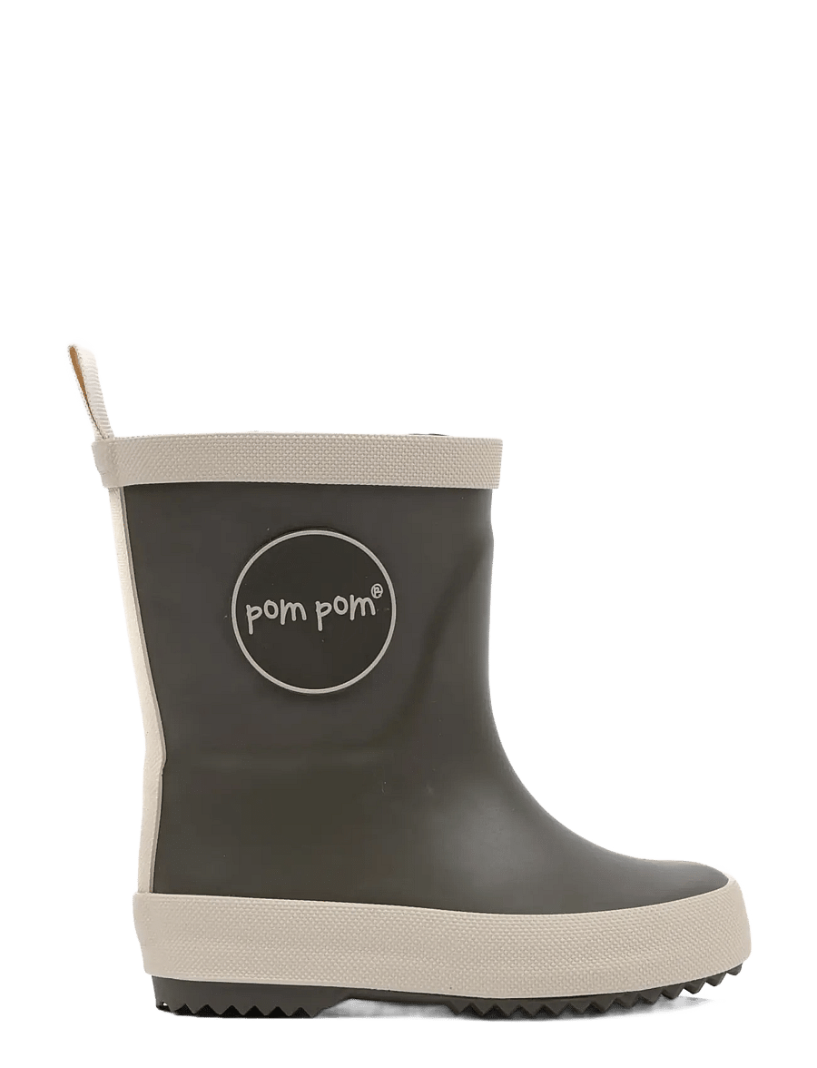 Pom Pom - Gumboots Solid - ungefütterte gummistiefel - hunter green - 1
