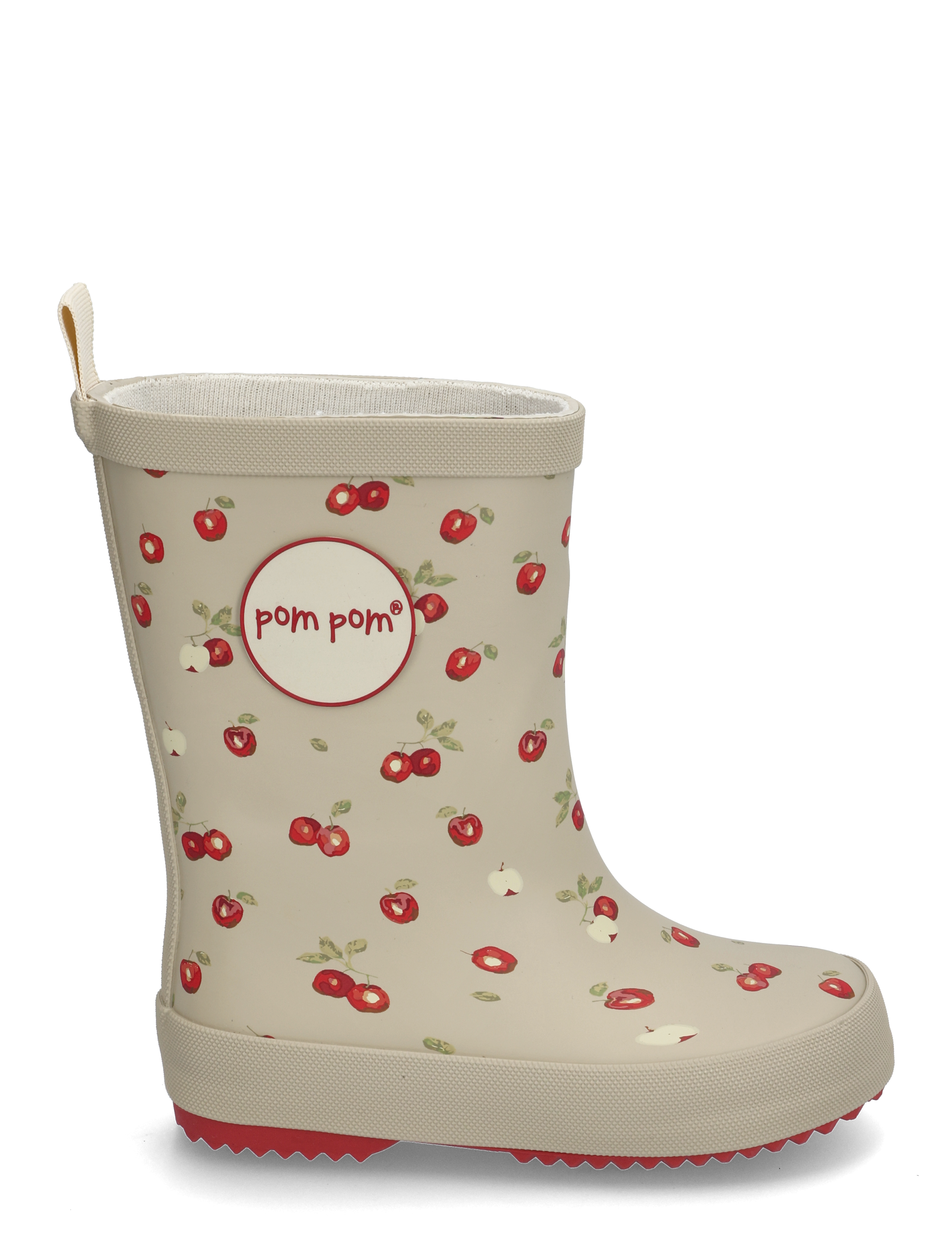 Pom Pom - GumBoots AOP - gefütterte gummistiefel - apple/chili peper - 1