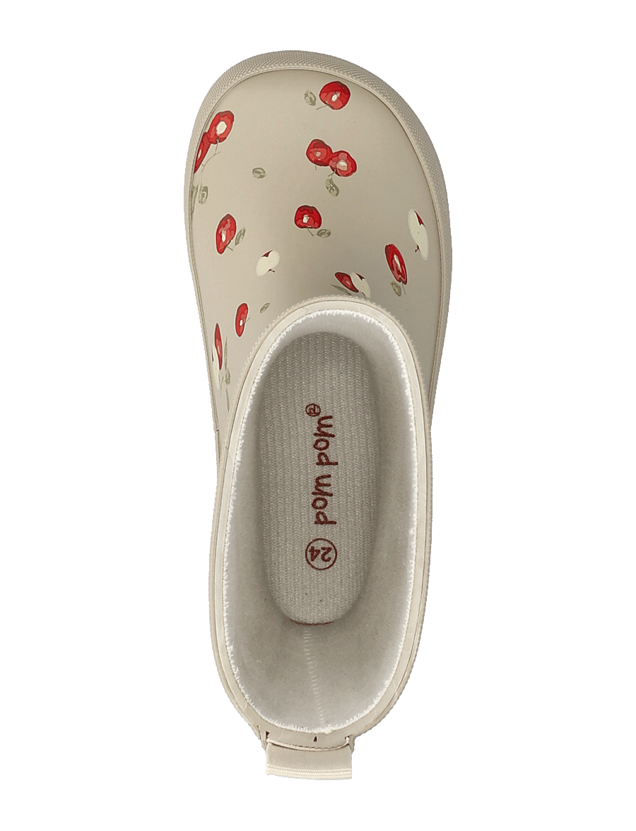 Pom Pom - GumBoots AOP - gefütterte gummistiefel - apple/chili peper - 3