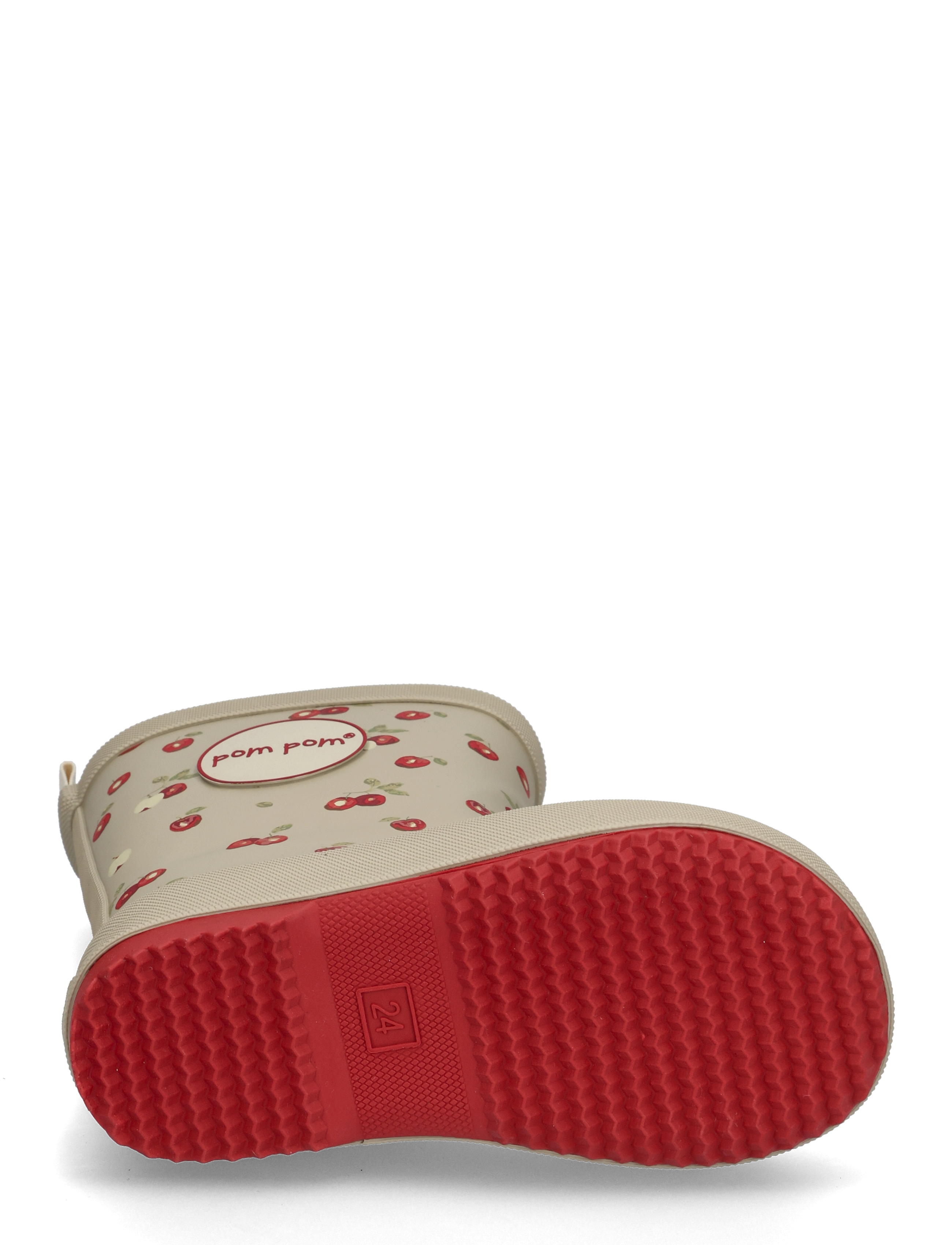 Pom Pom - GumBoots AOP - gefütterte gummistiefel - apple/chili peper - 4