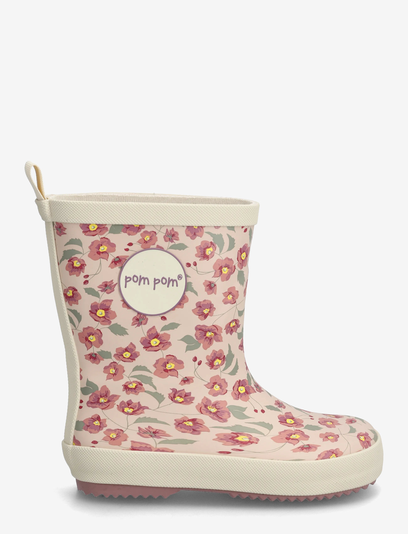 Pom Pom - GumBoots AOP - fodrade gummistövlar - autumn anemone - 1
