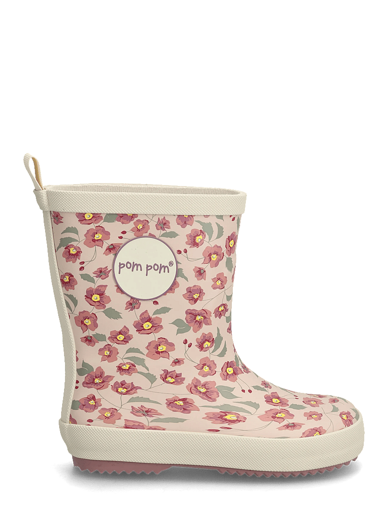 Pom Pom - GumBoots AOP - fodrade gummistövlar - autumn anemone - 1