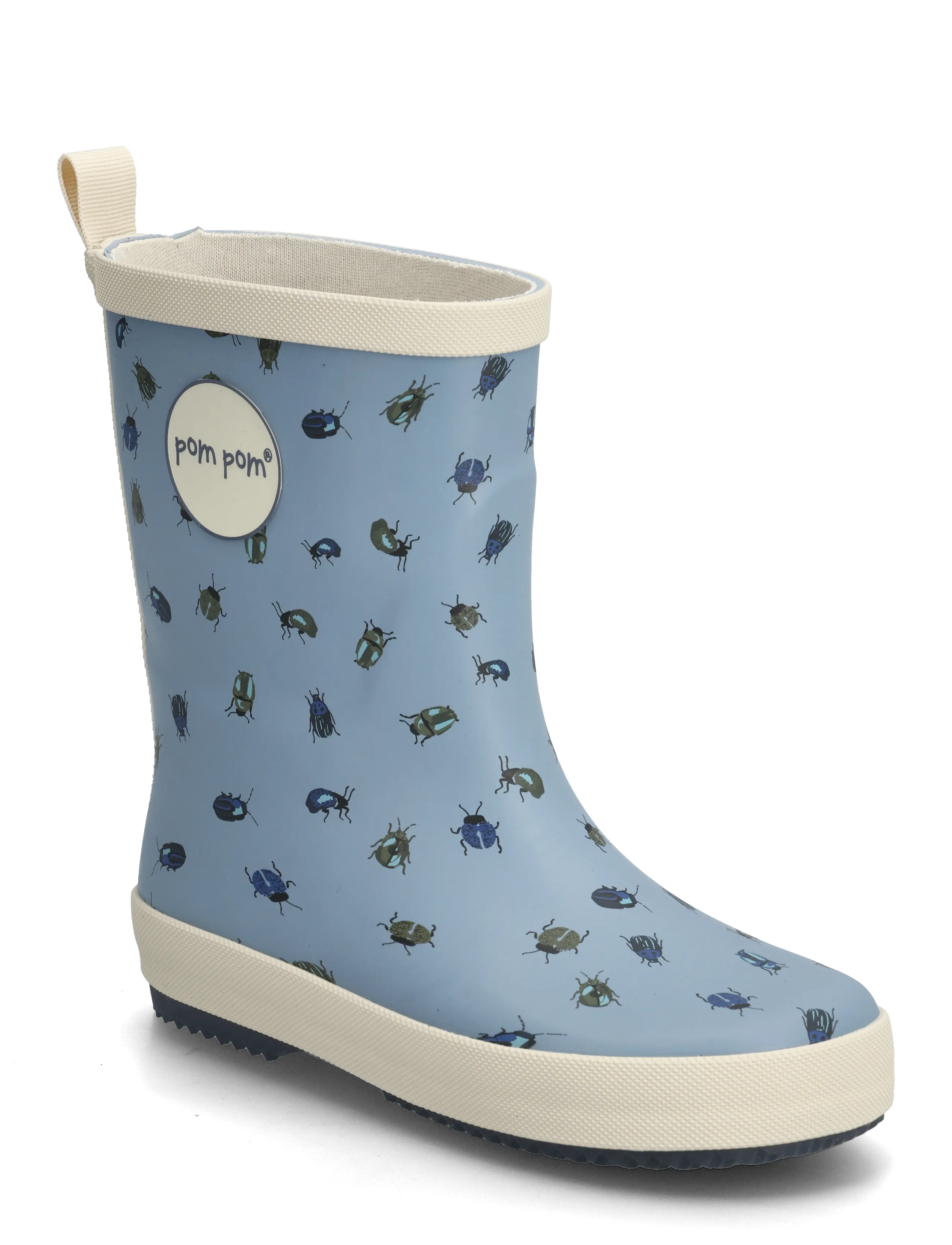 POM POM Gumboots Aop Blau - 31 - Kinder