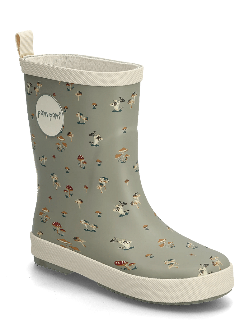 Pom Pom - GumBoots™ AOP - fungi (light) - 0