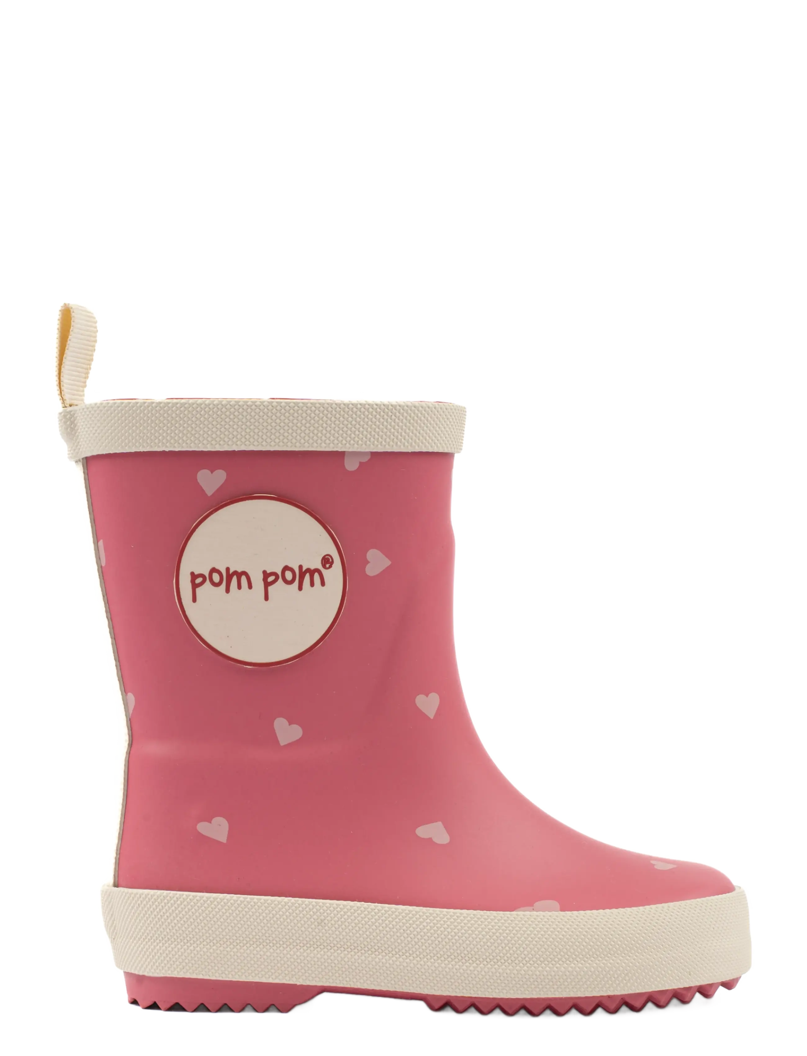 Pom Pom - GumBoots AOP - gummistøvler uden for - heart aop - 1