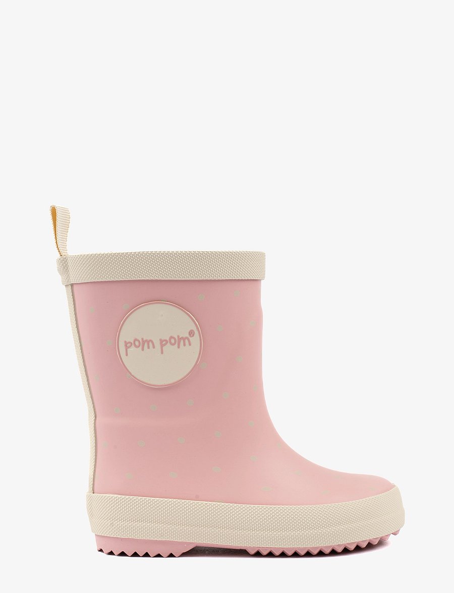 Pom Pom - GumBoots AOP - gefütterte gummistiefel - rose with dot - 2