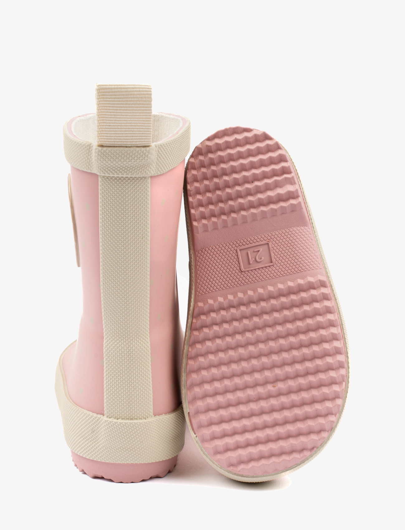 Pom Pom - GumBoots AOP - gefütterte gummistiefel - rose with dot - 3