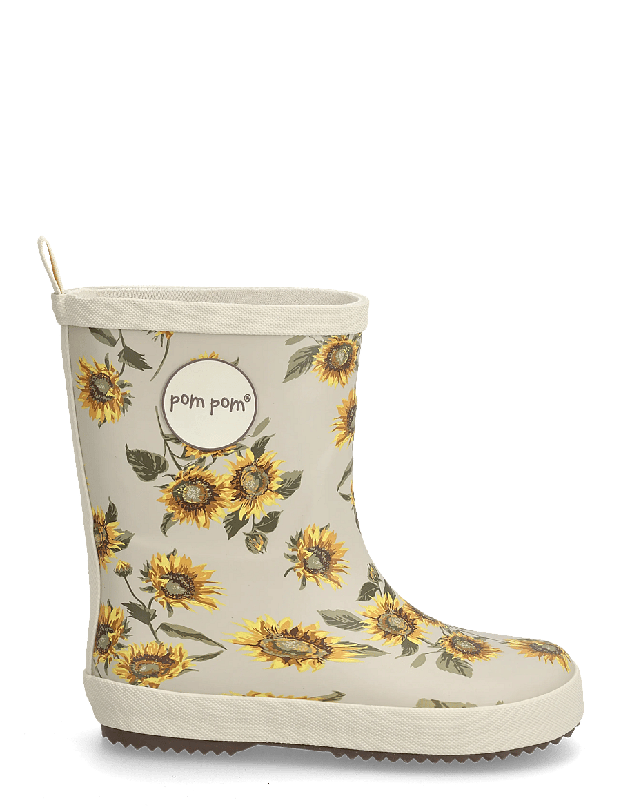 Pom Pom - GumBoots™ AOP - sunflower - 1