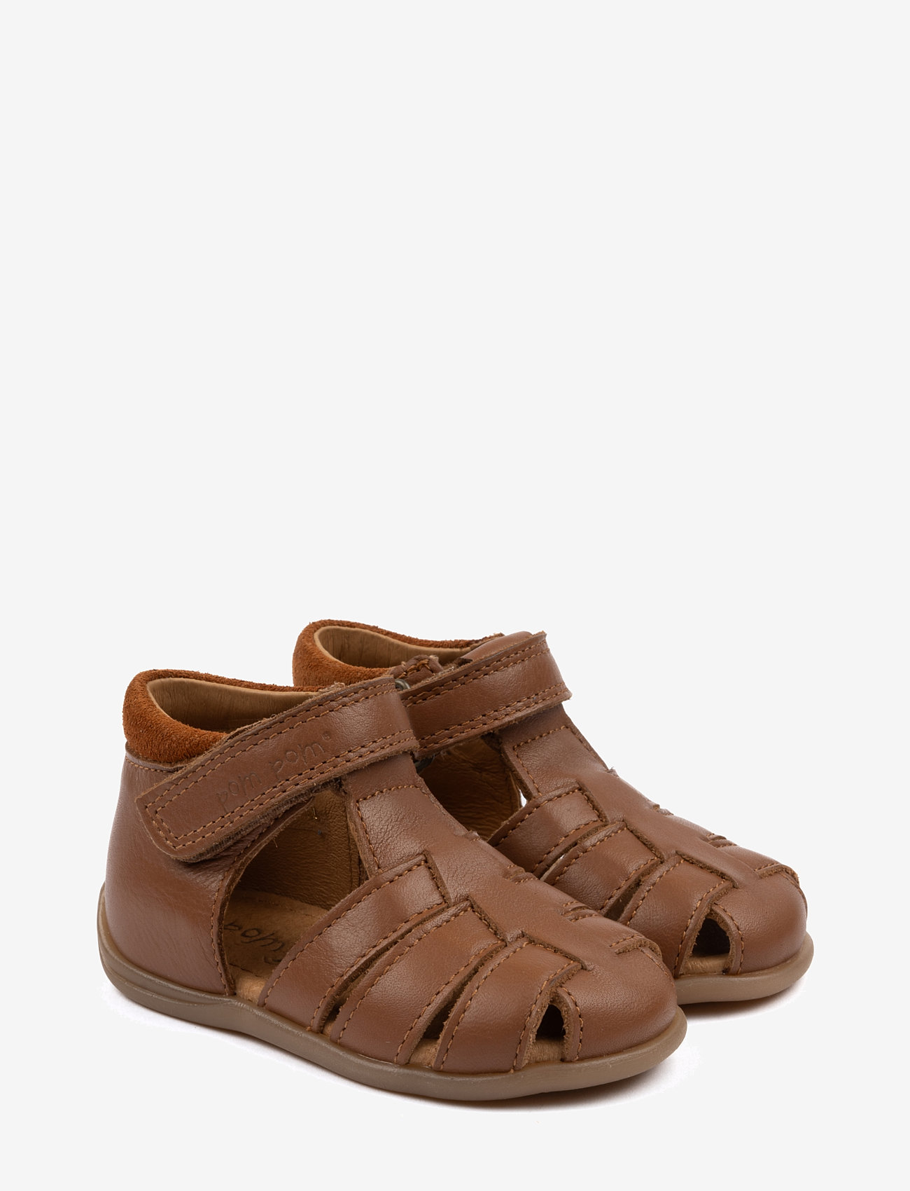 Pom Pom - Starters™ Velcro Sandal - camel - 1