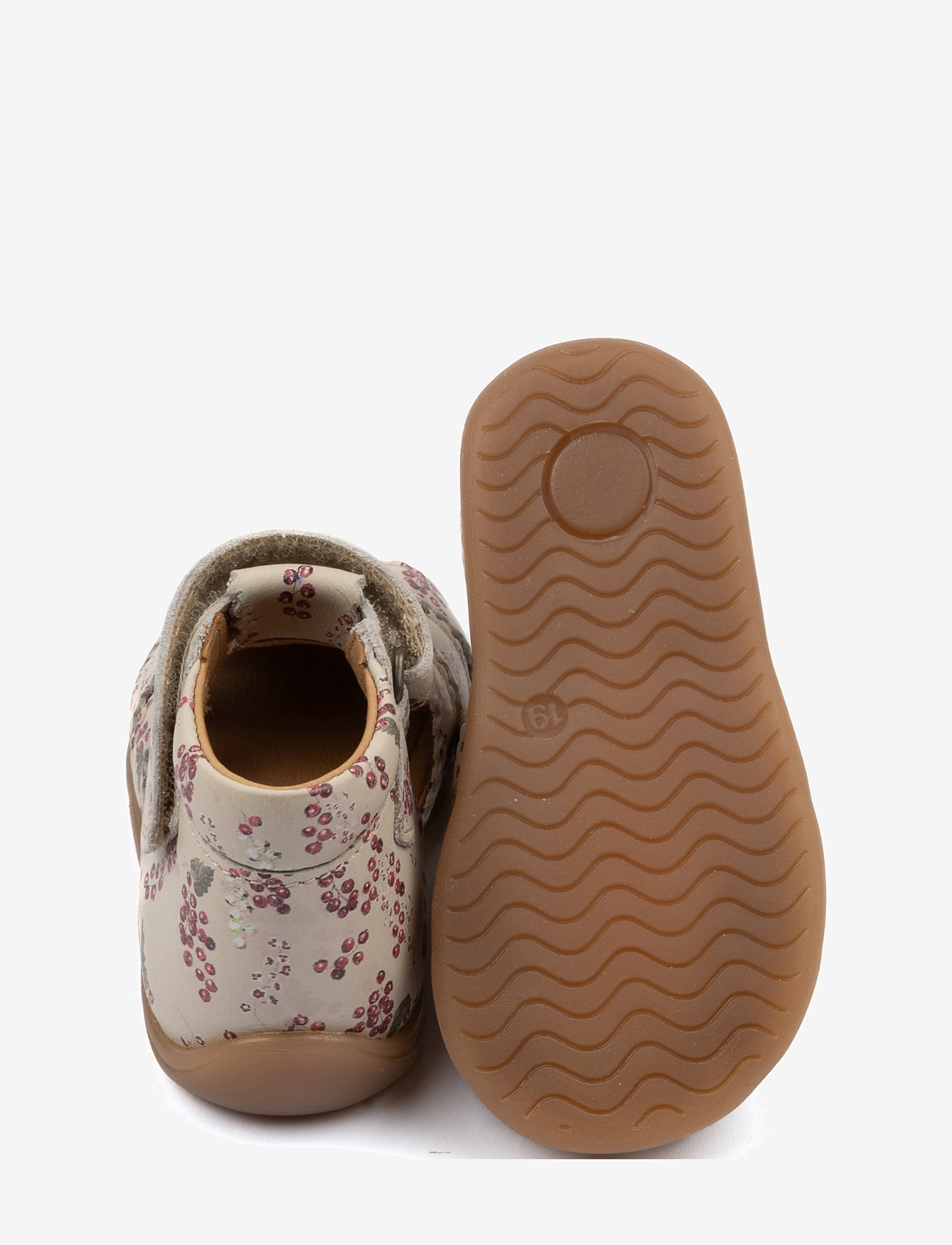 Pom Pom - Starters Scallop Velcro Sandal - sünnipäevakingitused - berry - 3