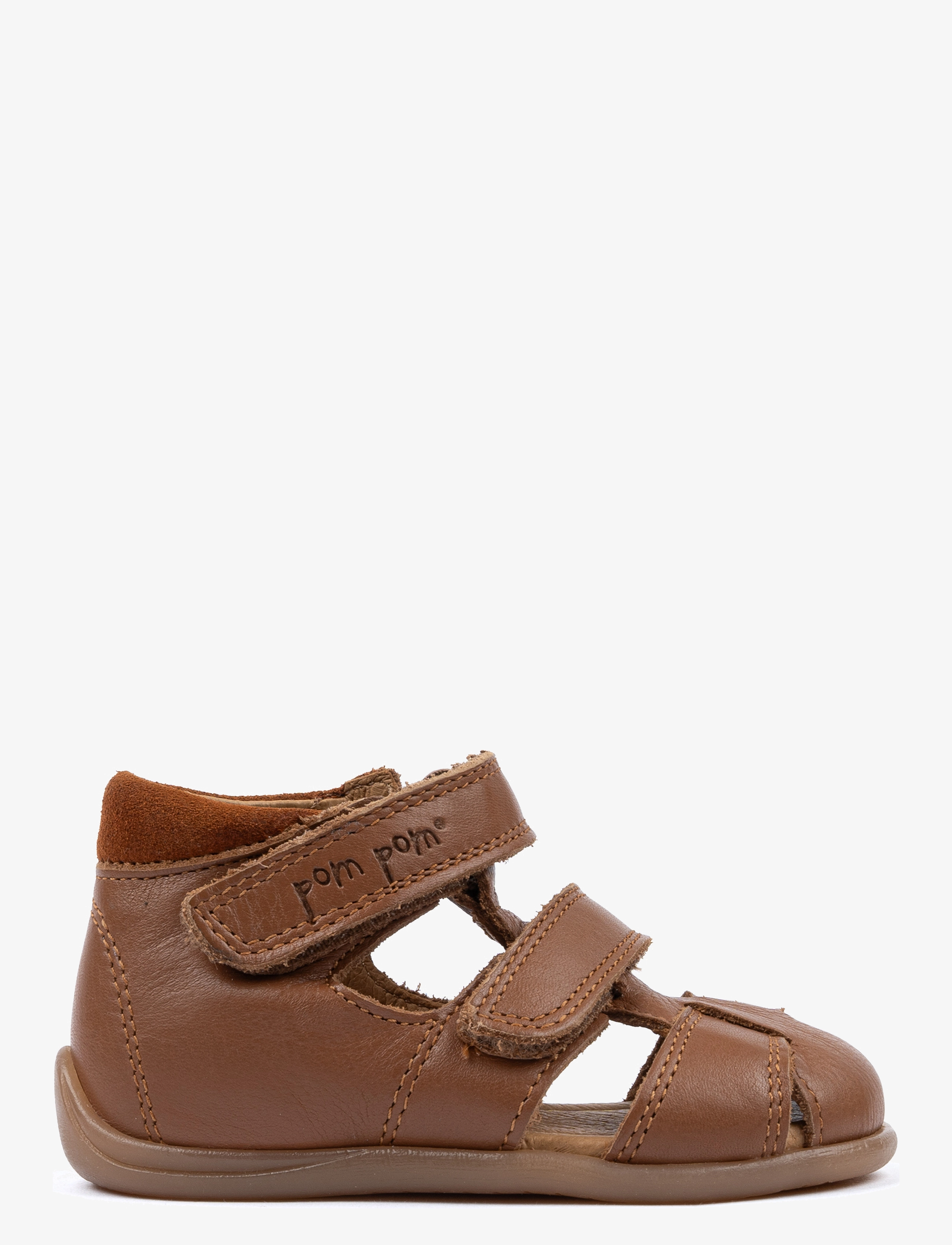 Pom Pom - Starters™ Two Velcro Sandal - camel - 2