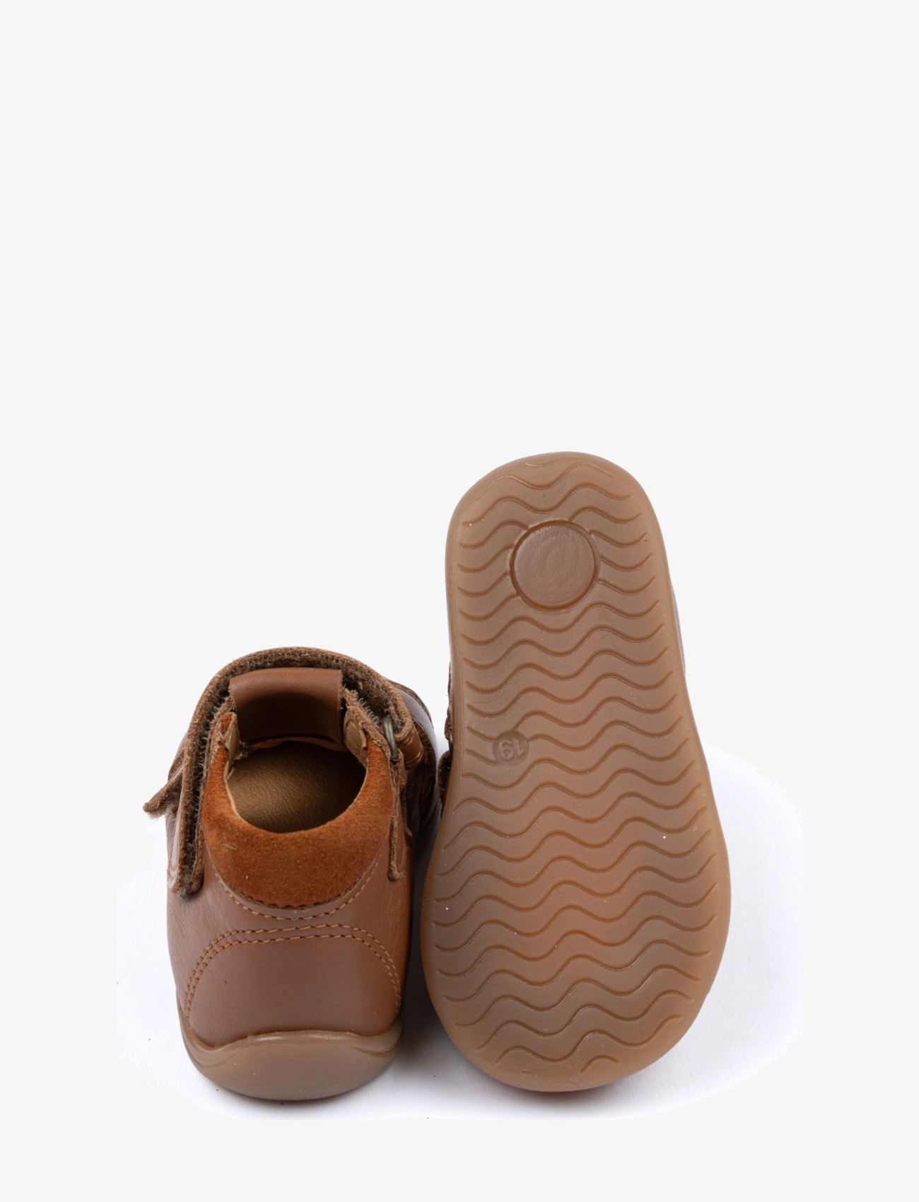 Pom Pom - Starters™ Two Velcro Sandal - camel - 3