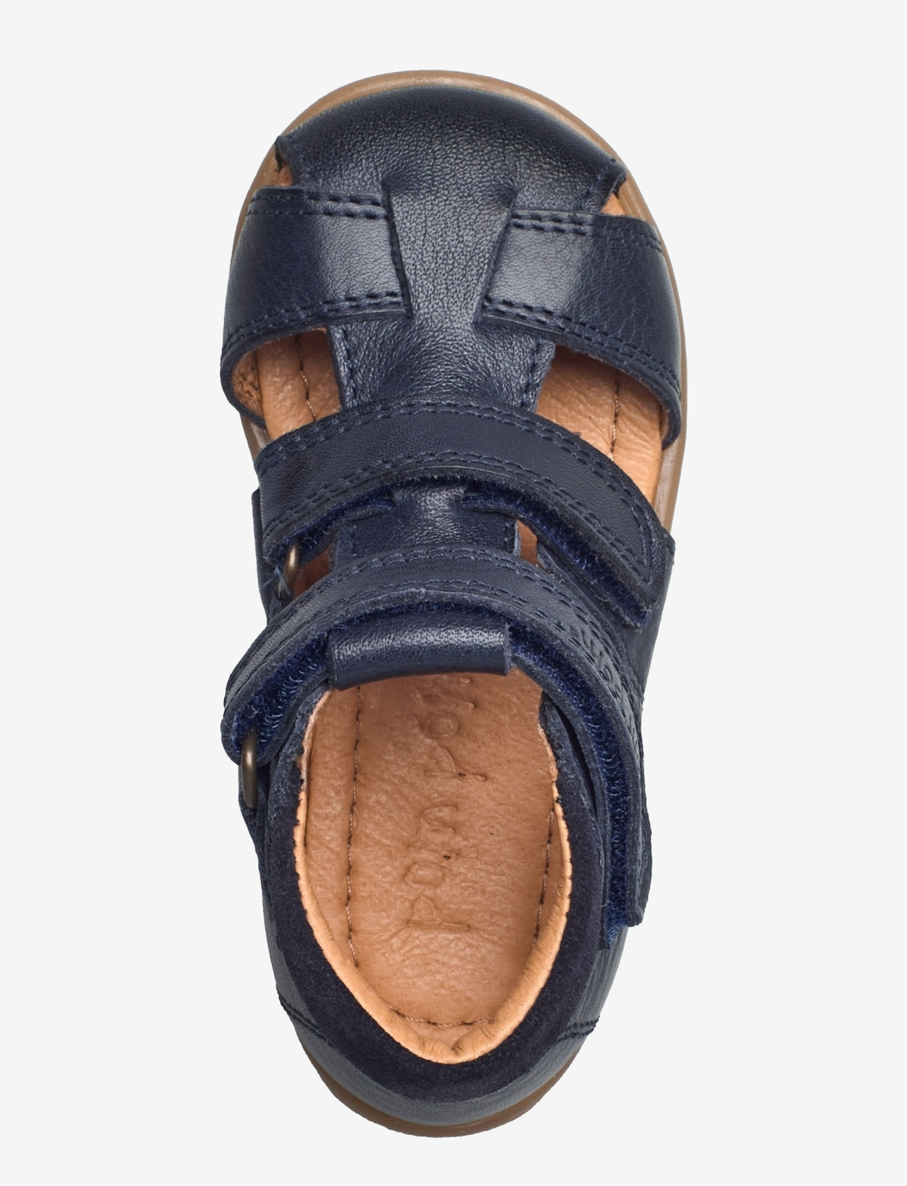 Pom Pom - Starters™ Two Velcro Sandal - navy - 3
