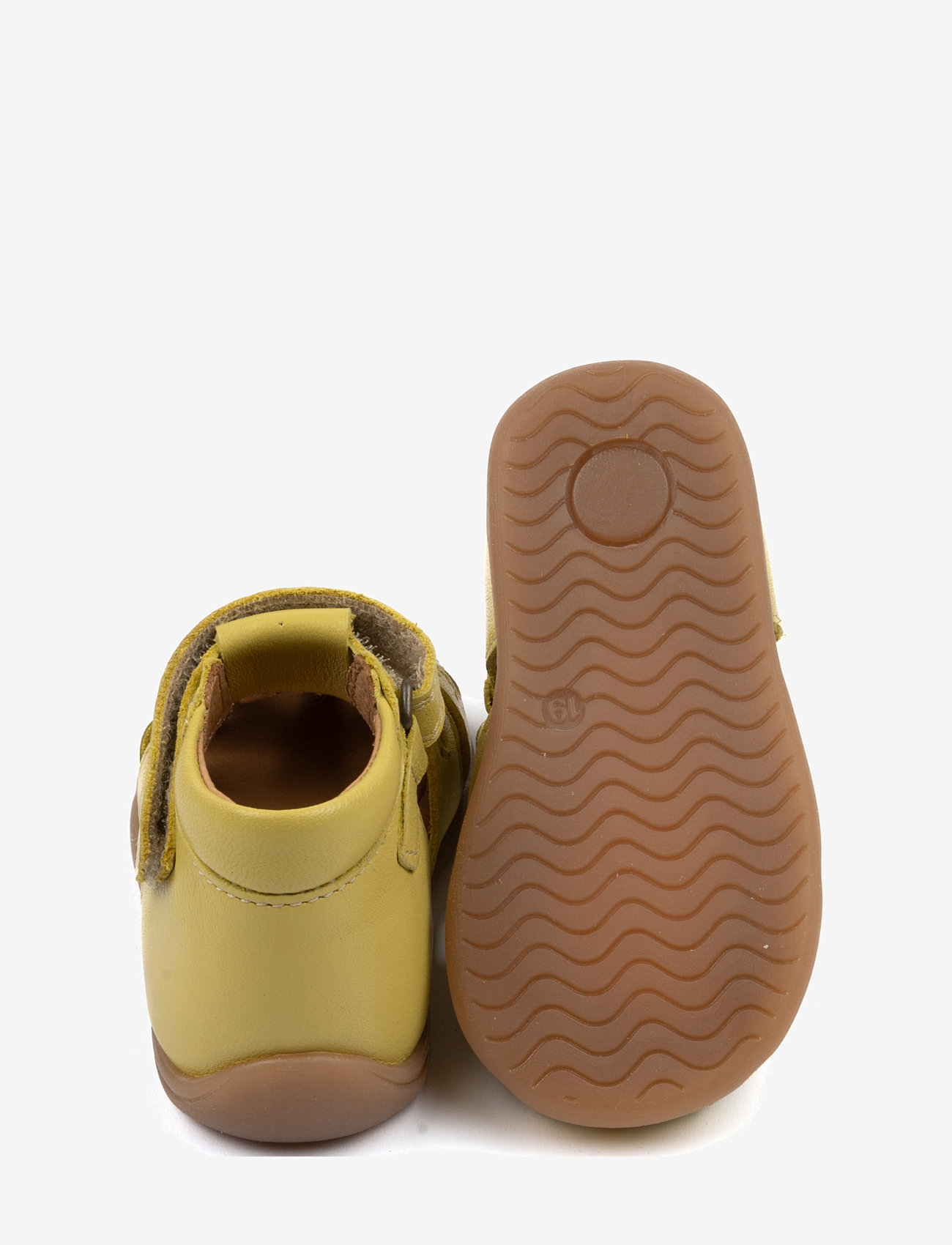 Pom Pom - Starters Drops Velcro Sandal - sandaler - light lemon - 3