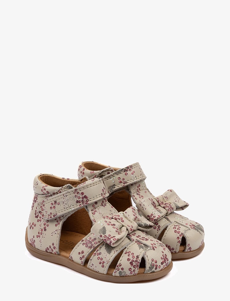 Pom Pom - Starters Bow Velcro Sandal - sandalen - berry - 0