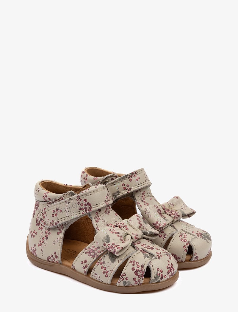 Pom Pom - Starters Bow Velcro Sandal - sandalen - berry - 1