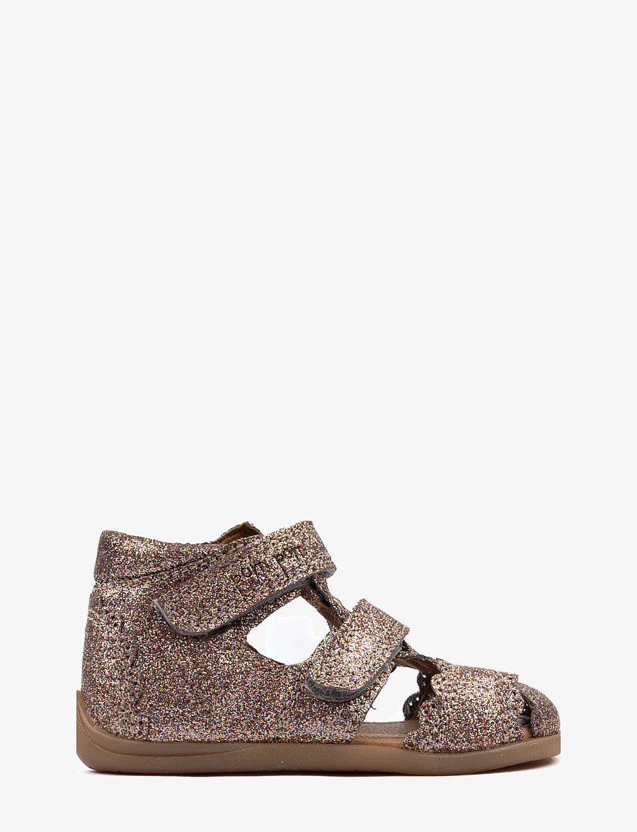 Pom Pom - Starters Two Velcro Scalloped Sand - sandalen - multi glitter - 1