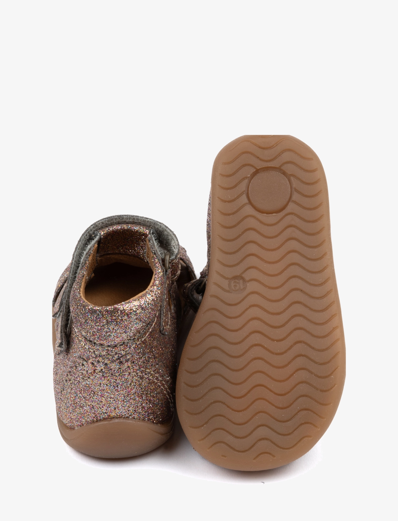 Pom Pom - Starters Two Velcro Scalloped Sand - sandalen - multi glitter - 2