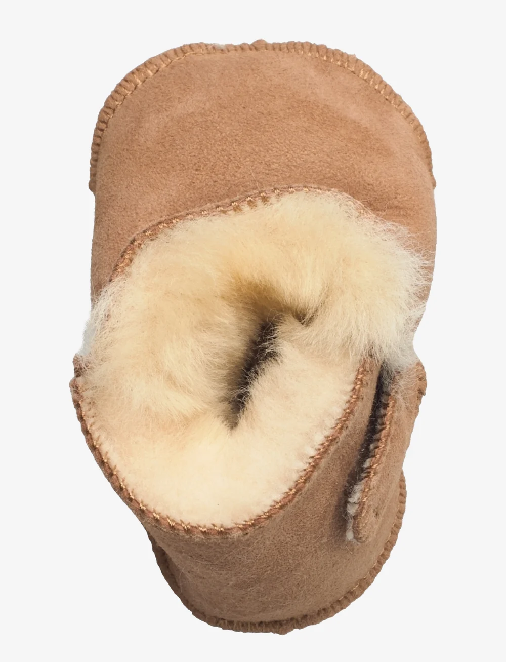 Pom Pom - Booty Sheapskin - vaikiški batukai - camel - 3