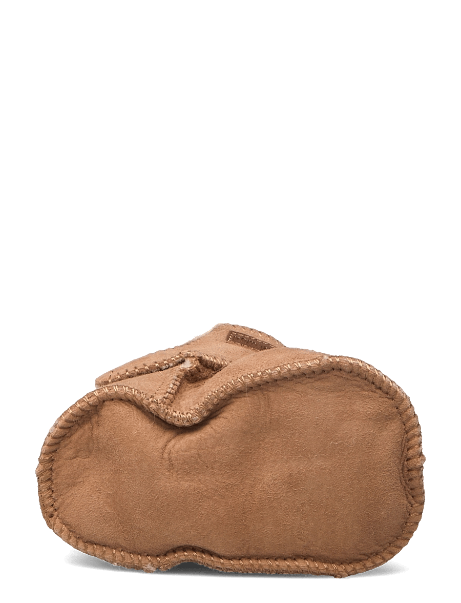 Pom Pom - Baby Boot Sheepskin - lära-gå-skor - camel - 4