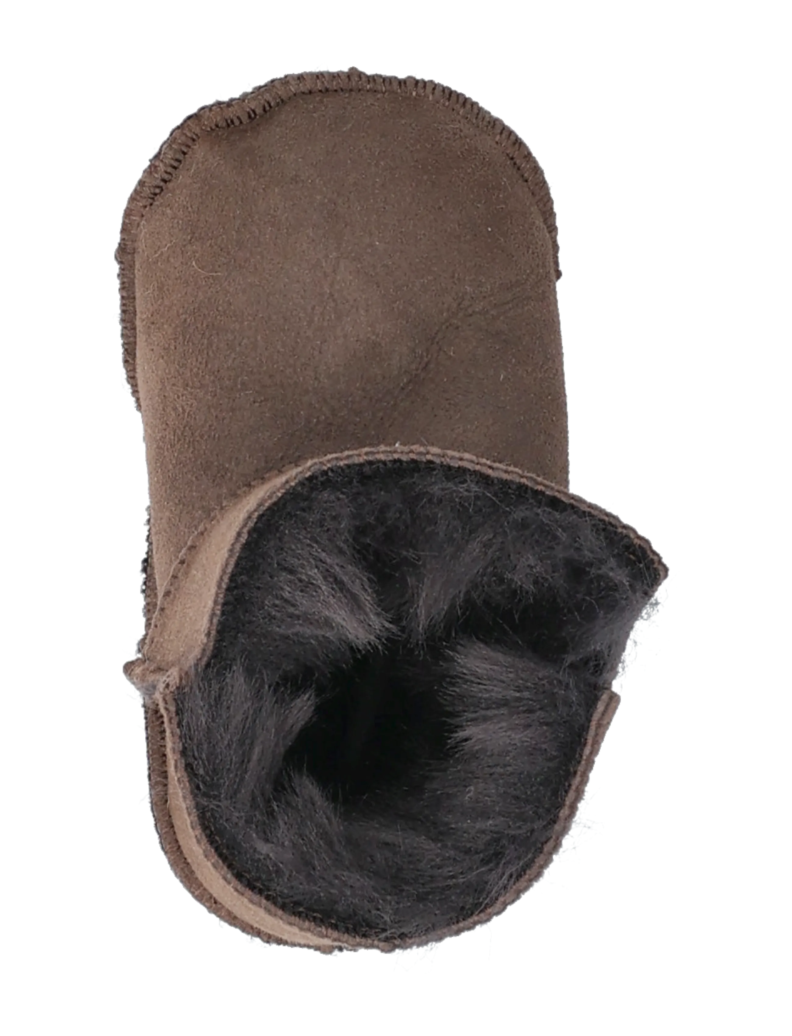 Pom Pom - Baby Boot Sheepskin - begyndersko - dark brown - 3