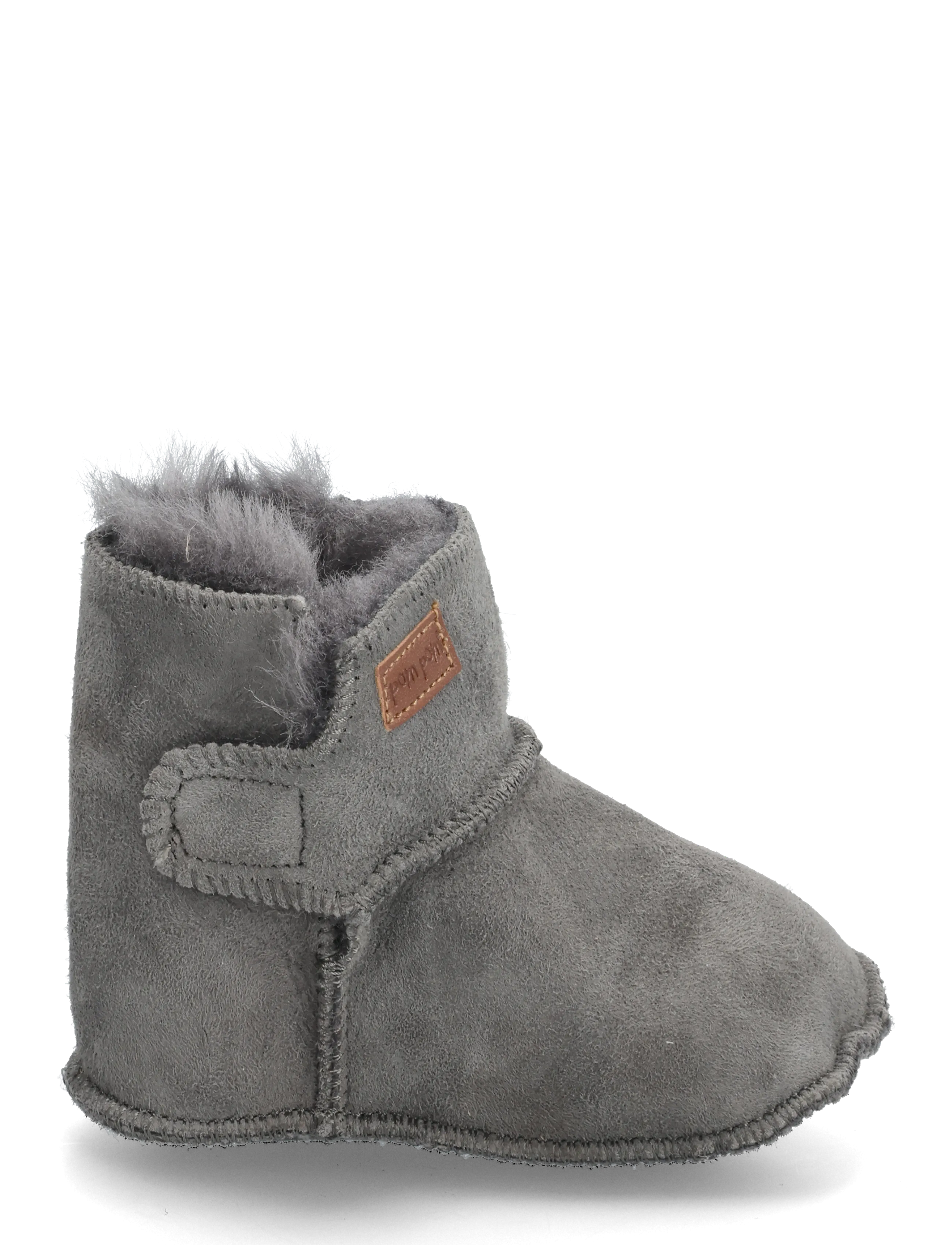 Pom Pom - Booty™ Sheapskin - lauflernschuhe - gray - 1