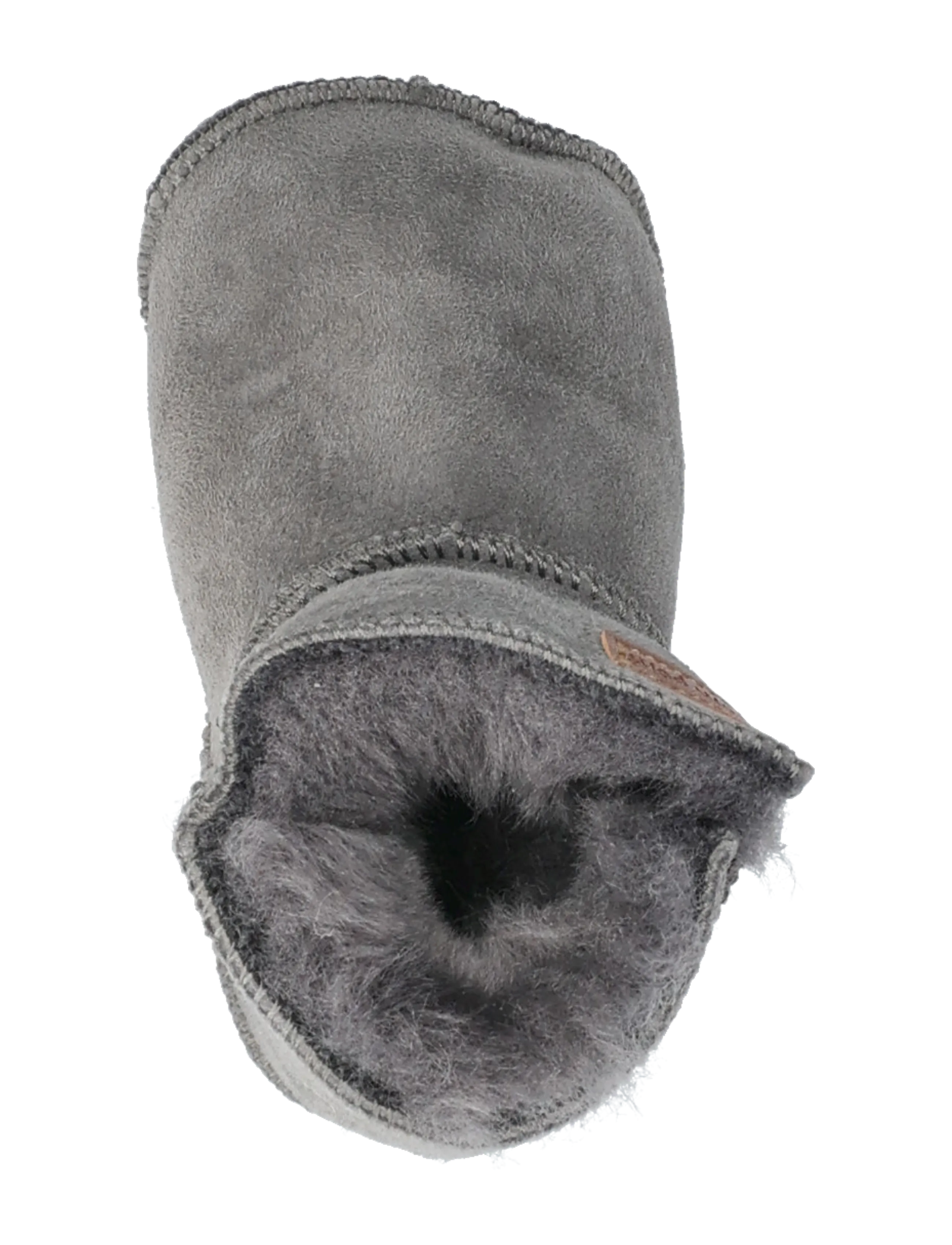 Pom Pom - Booty™ Sheapskin - lauflernschuhe - gray - 3