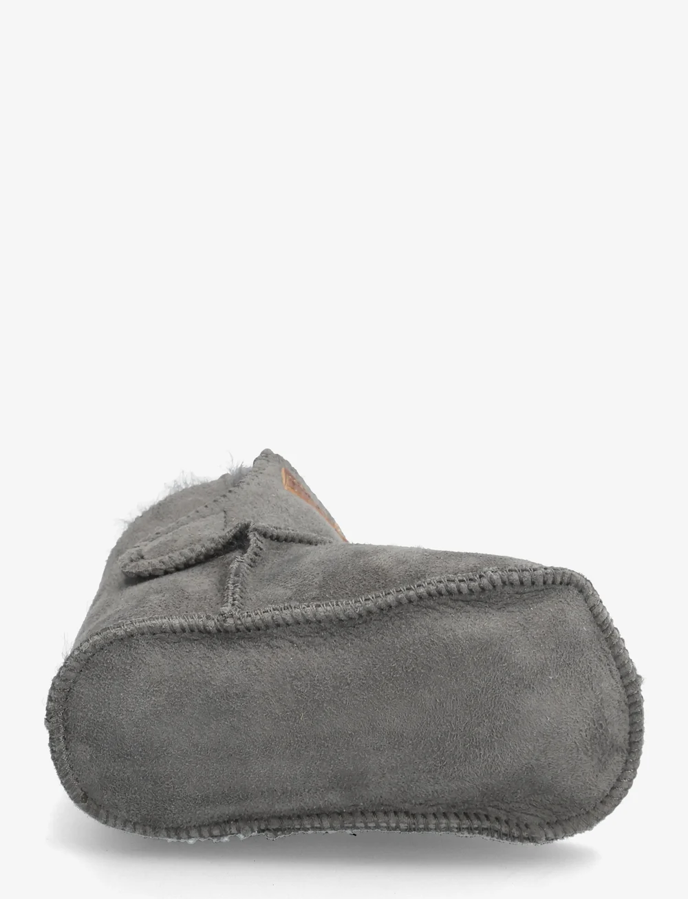 Pom Pom - Booty Sheapskin - lær-å-gå-sko - gray - 4