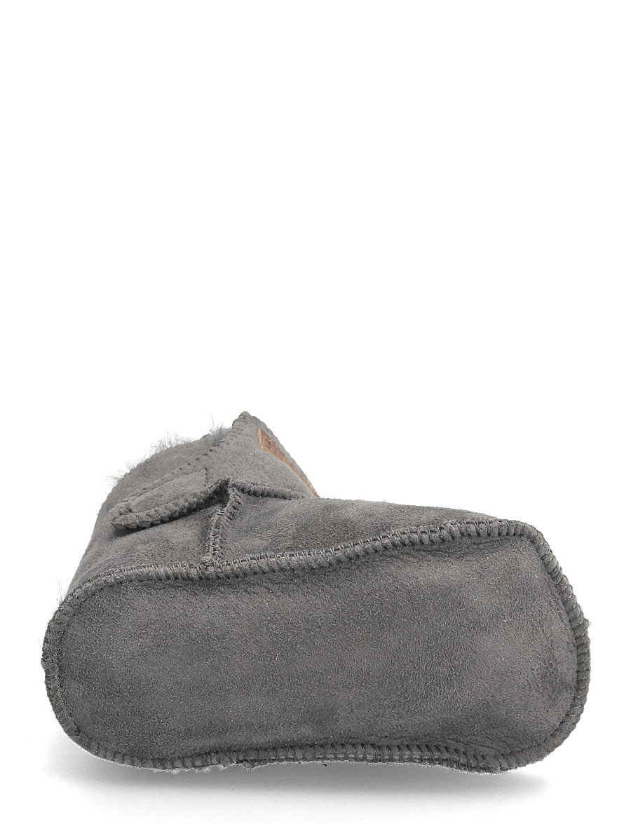 Pom Pom - Booty™ Sheapskin - lauflernschuhe - gray - 4