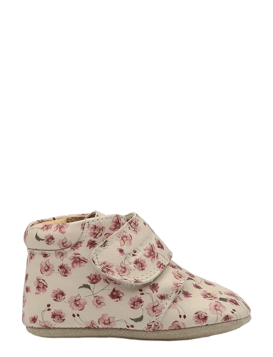 Pom Pom - Beginners Velcro Print - hausschuhe - autumn anemone aop - 1