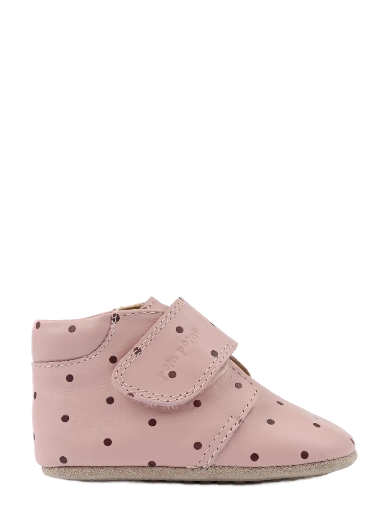 Pom Pom - Beginners Velcro Print - tossut - dusty rose dot - 1