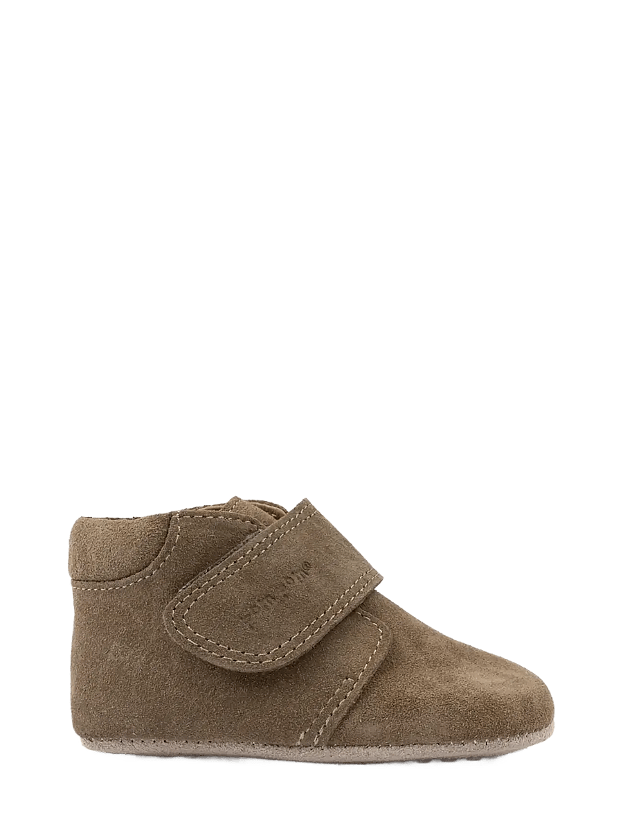 Pom Pom - Beginners Velcro Season - hausschuhe - kakhi suede - 1
