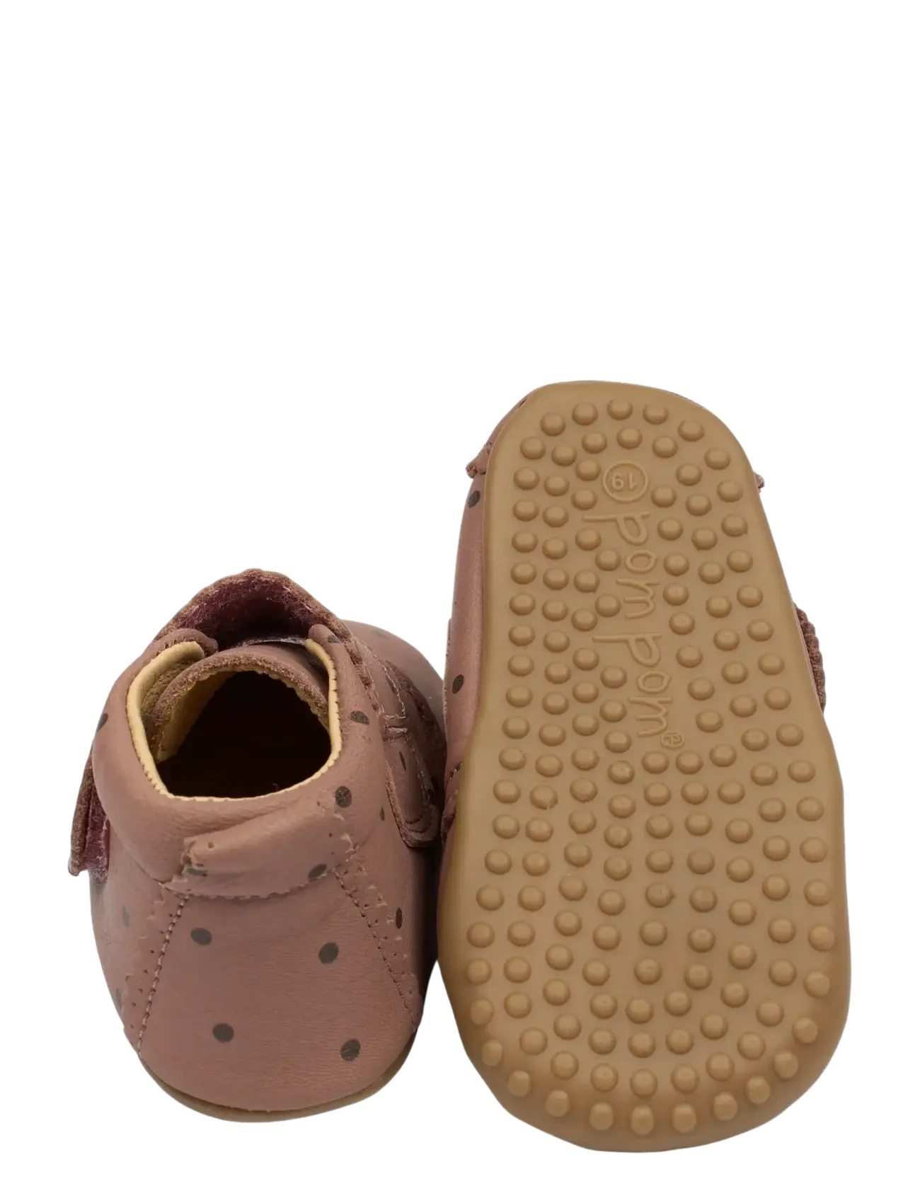 Pom Pom - Beginners Velcro Season - hausschuhe - kakhi suede - 2