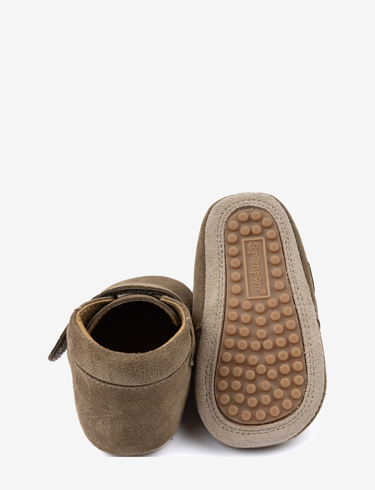 Pom Pom - Beginners Velcro Season - khaki suede - 3