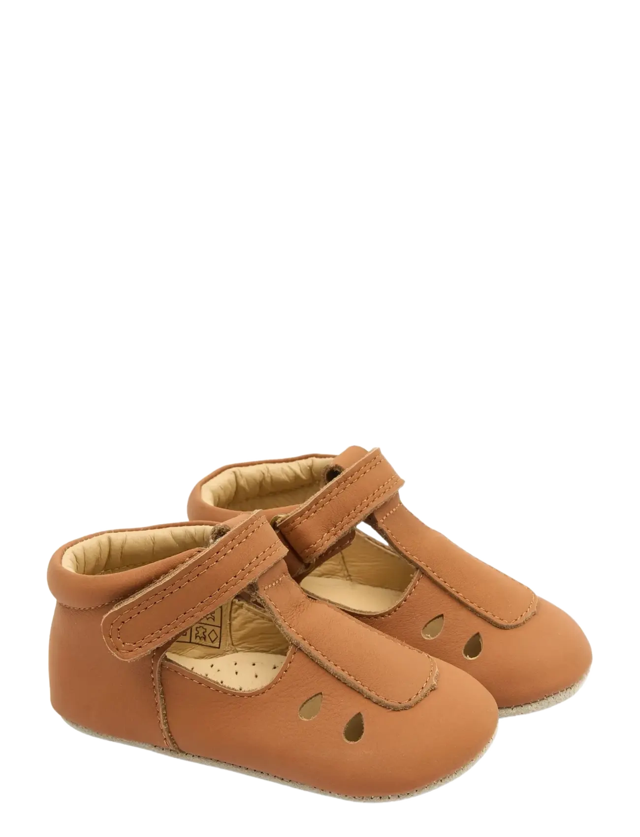 Pom Pom - Beginners Ballerina T-bar NOOS - laveste priser - camel - 0