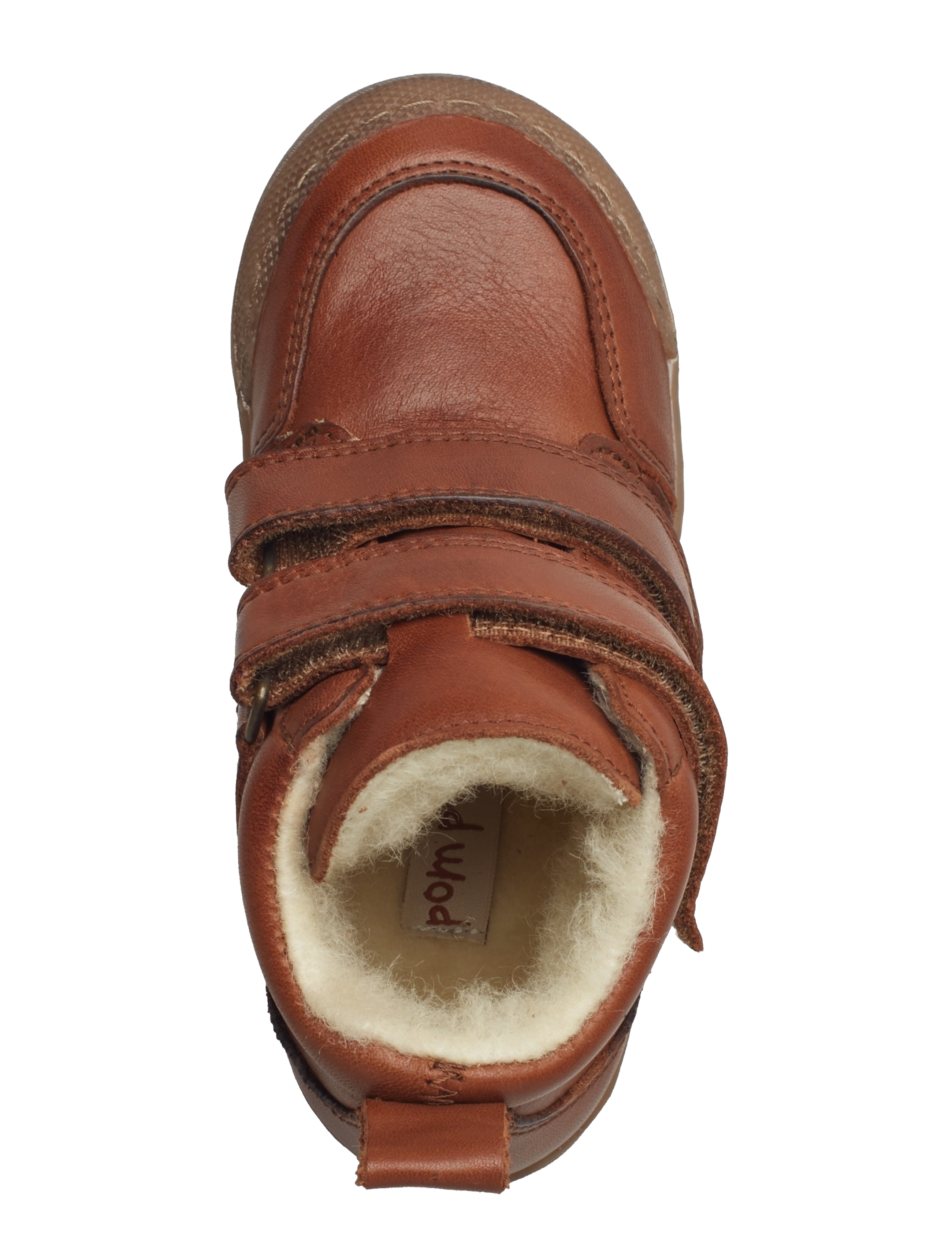 Pom Pom - Sneaker™ Wool Booty - vetrarstígvél - dark camel - 3