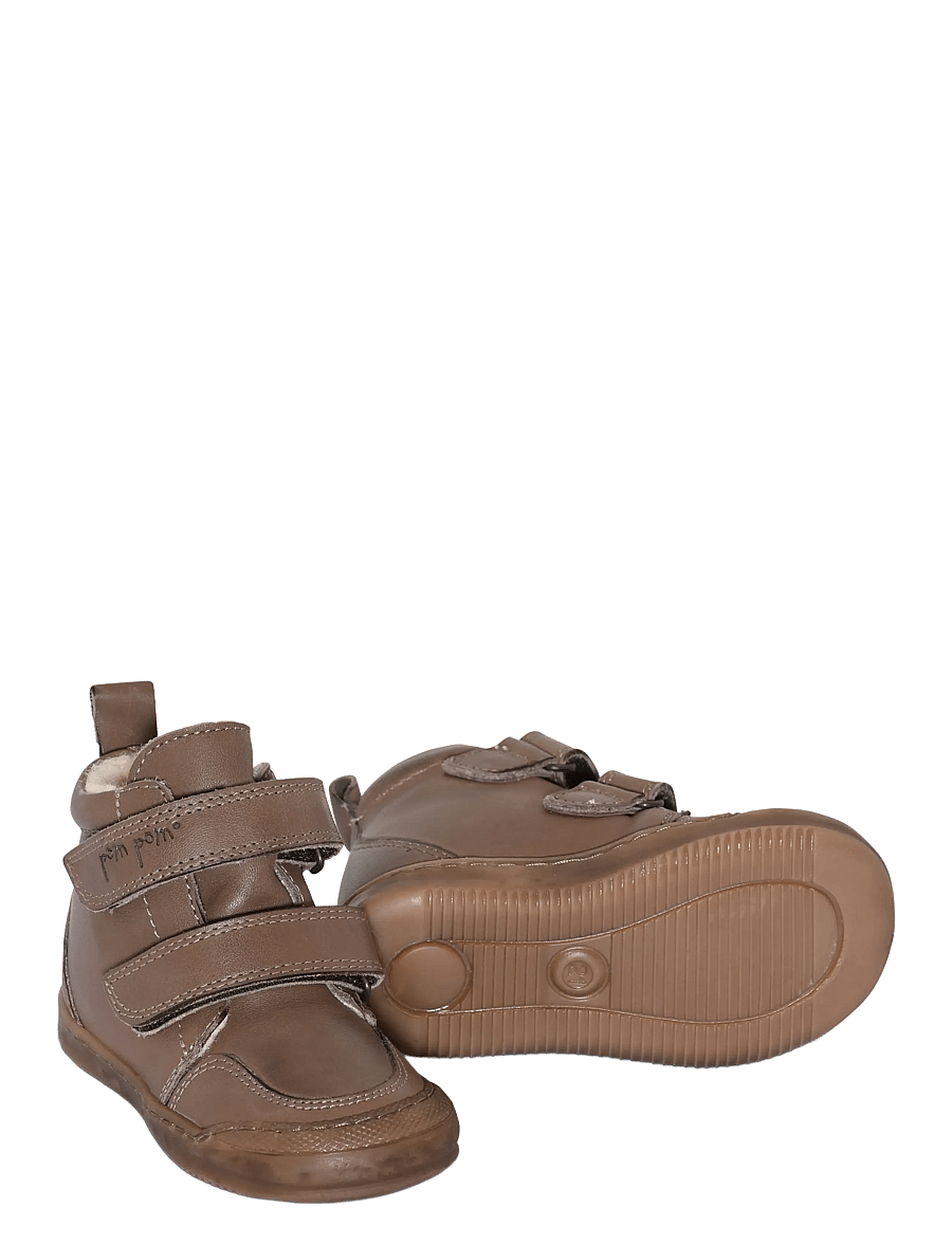 Pom Pom - Sneaker™ Wool Booty - winterstiefel - dark camel - 5