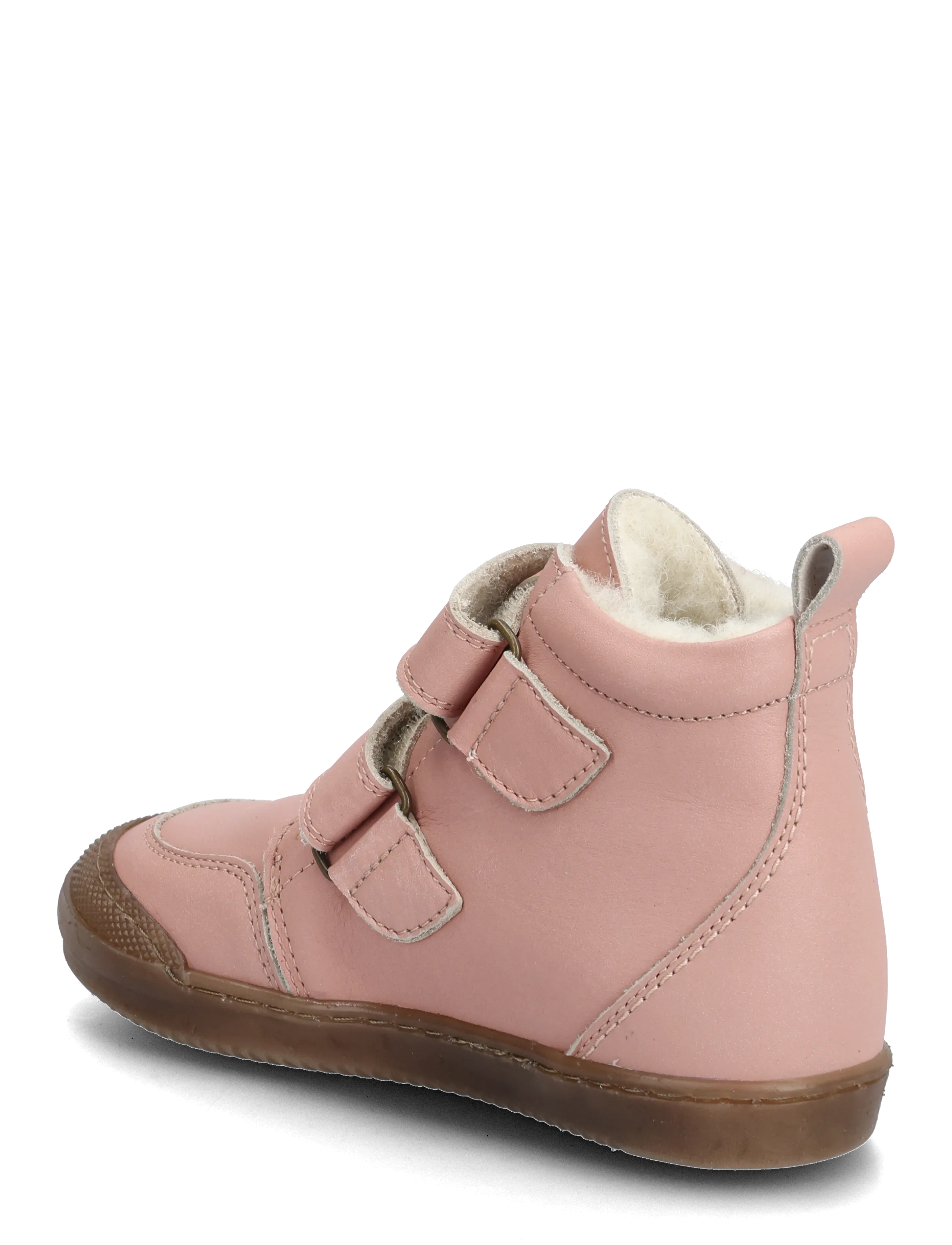 Pom Pom - Sneaker™ Wool Booty - fall shoes - dark rose - 2