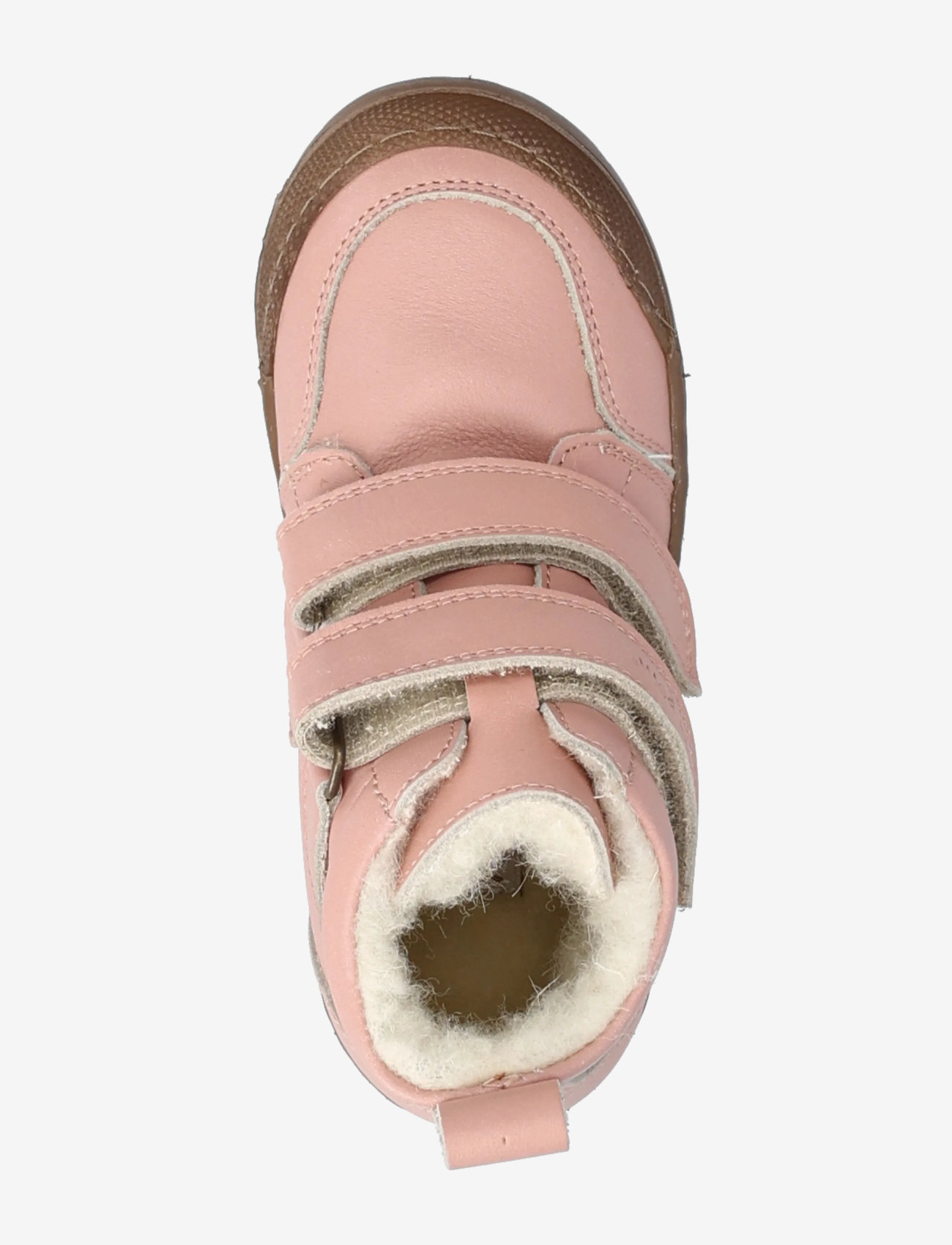 Pom Pom - Sneaker Wool Booty - efterårssko - dark rose - 3