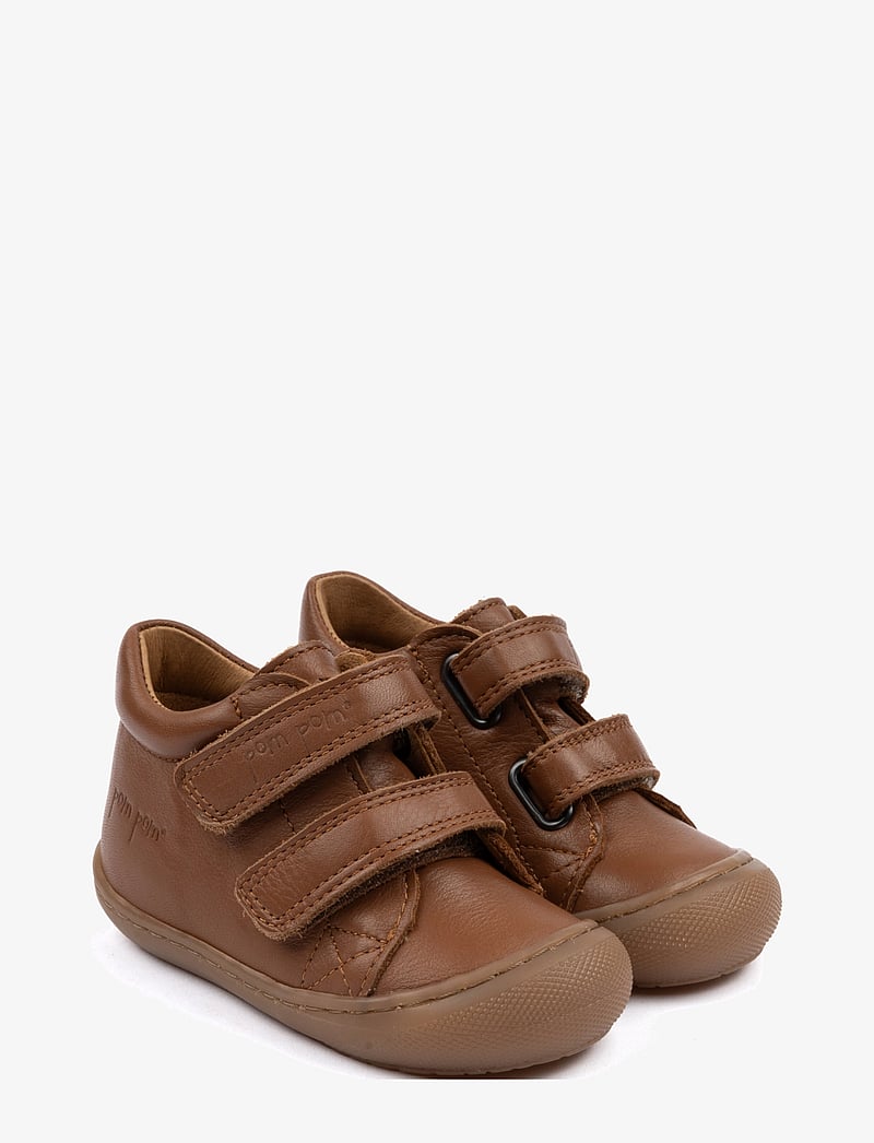 Pom Pom - First™ Sport Velcro Shoe - lauflernschuhe - camel - 1