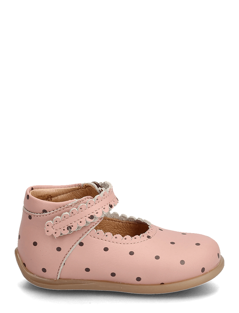 Pom Pom - Starter Ballerina - lauflernschuhe - vintage rose dot - 1